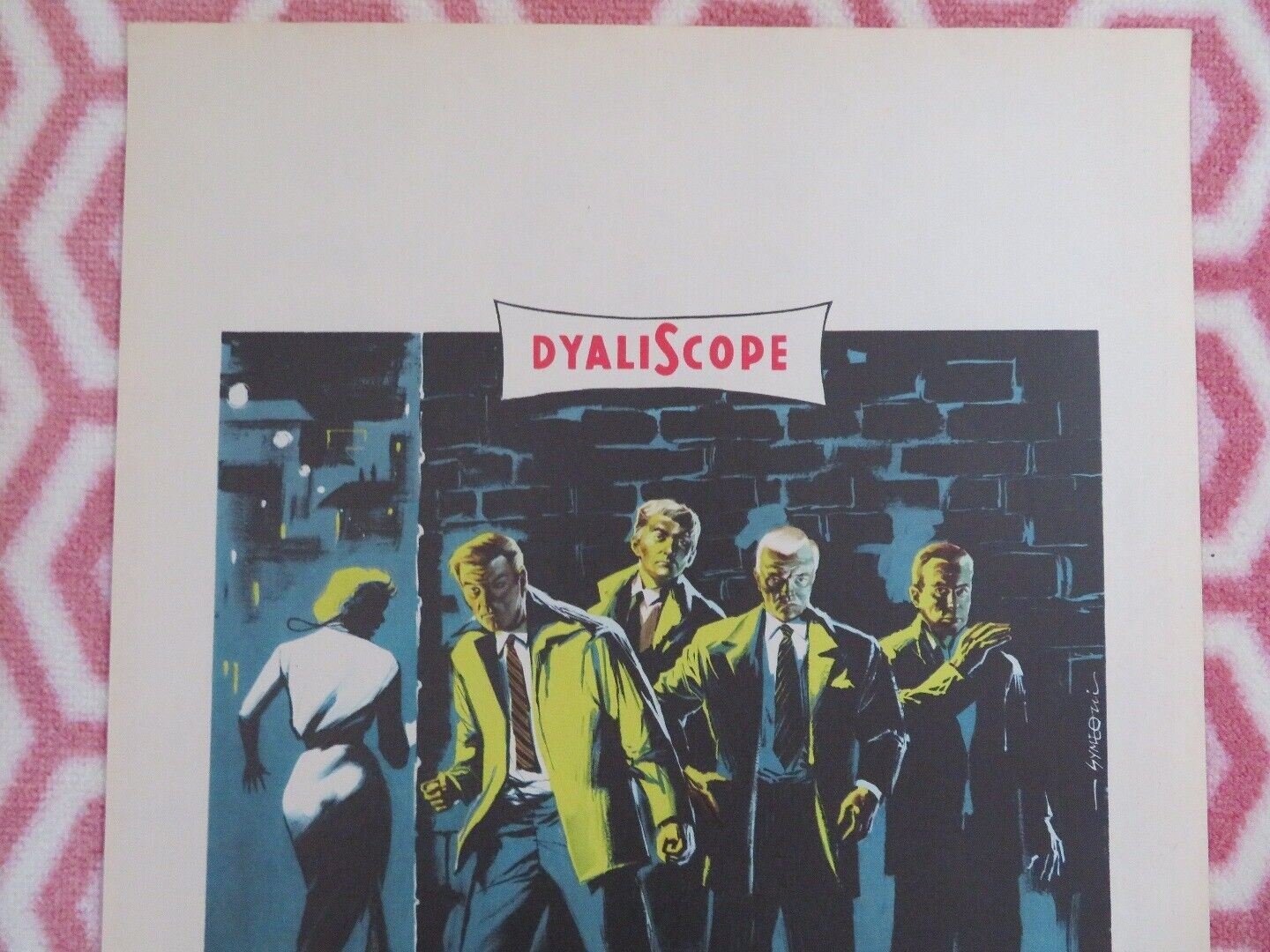 EVEYBODY WANTS TO KILL ME ITALIAN (28"x13") POSTER FRANCO FABRIZI 1957 Movie posters