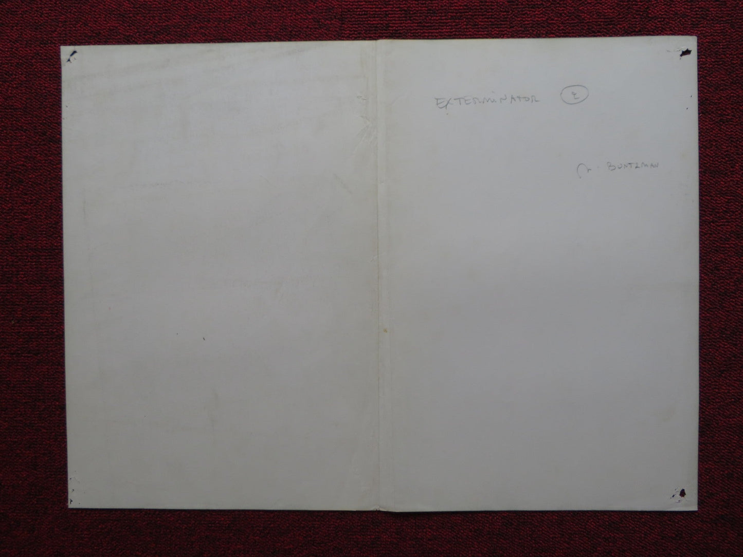 EXTERMINATOR 2 FRENCH POSTER CANNON ROBERT GINTY 1984 Rendezvous Cinema Movie posters