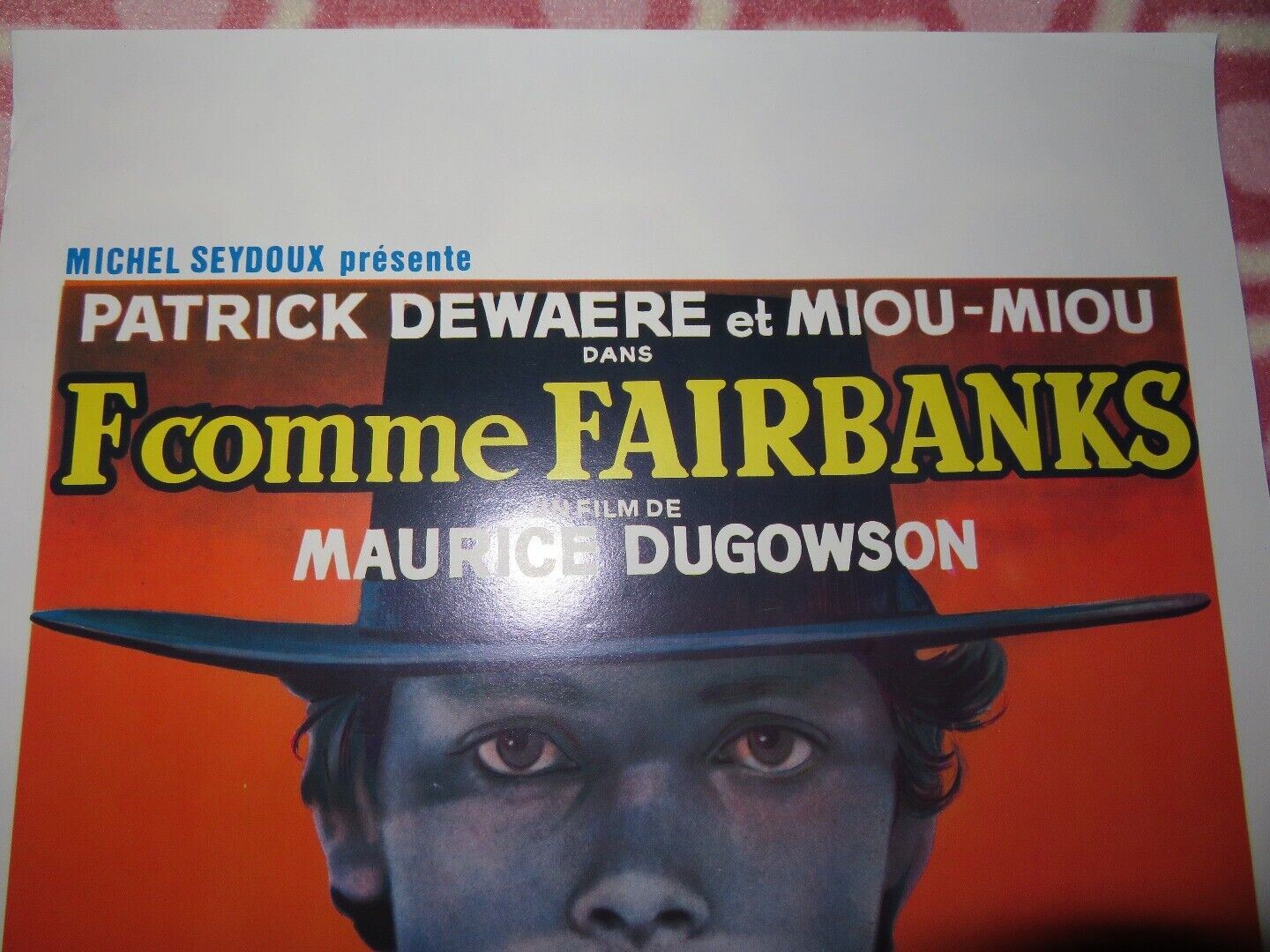 F COMME FAIRBANKS BELGIUM (21.5"x 14.5") POSTER PATRICK DEWAERE MIOU MIOU - Rendezvous Cinema