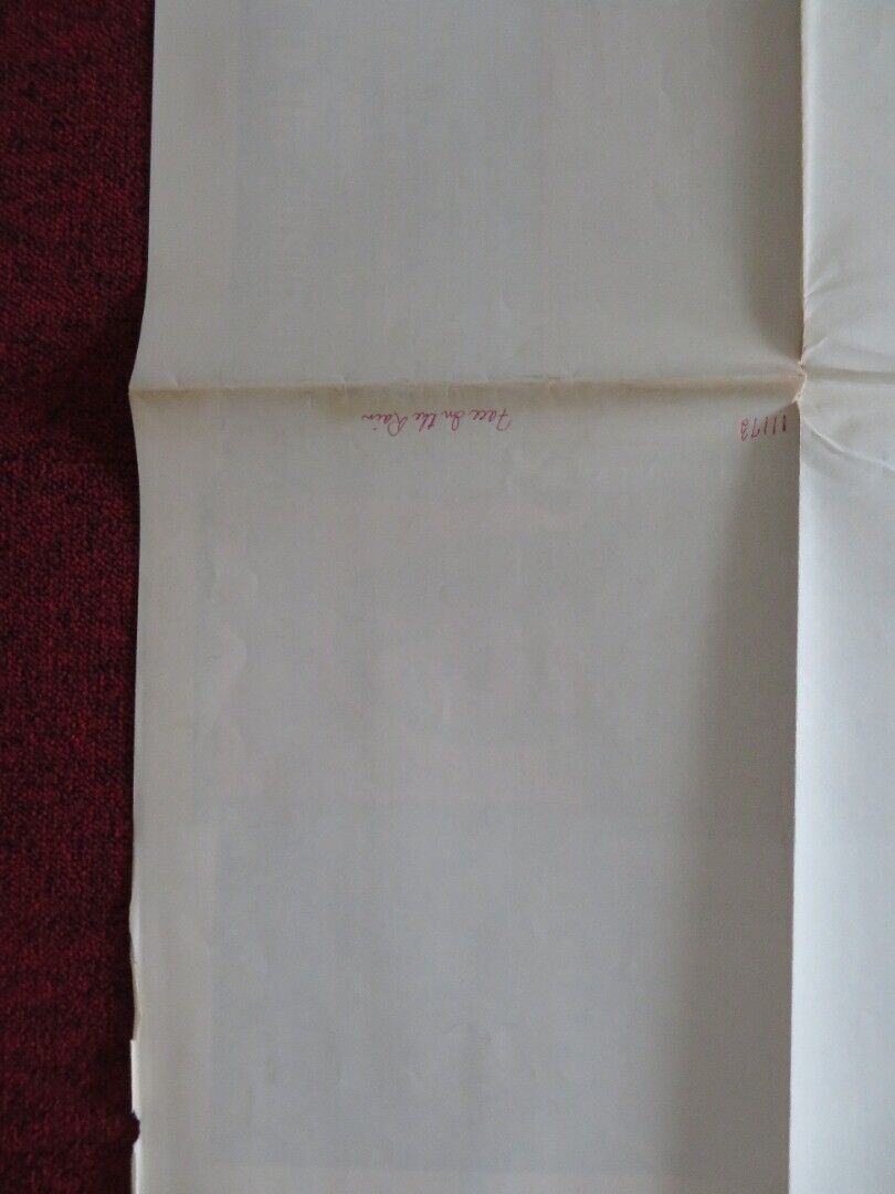 FACE IN THE RAIN FOLDED US ONE SHEET POSTER NIAL MCGINNIS IRVIN KERSHNER 1963 Movie posters