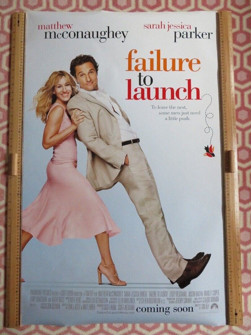 FAILURE TO LAUNCH US ROLLED POSTER SARAH JESSICA PARKER 2006 ...