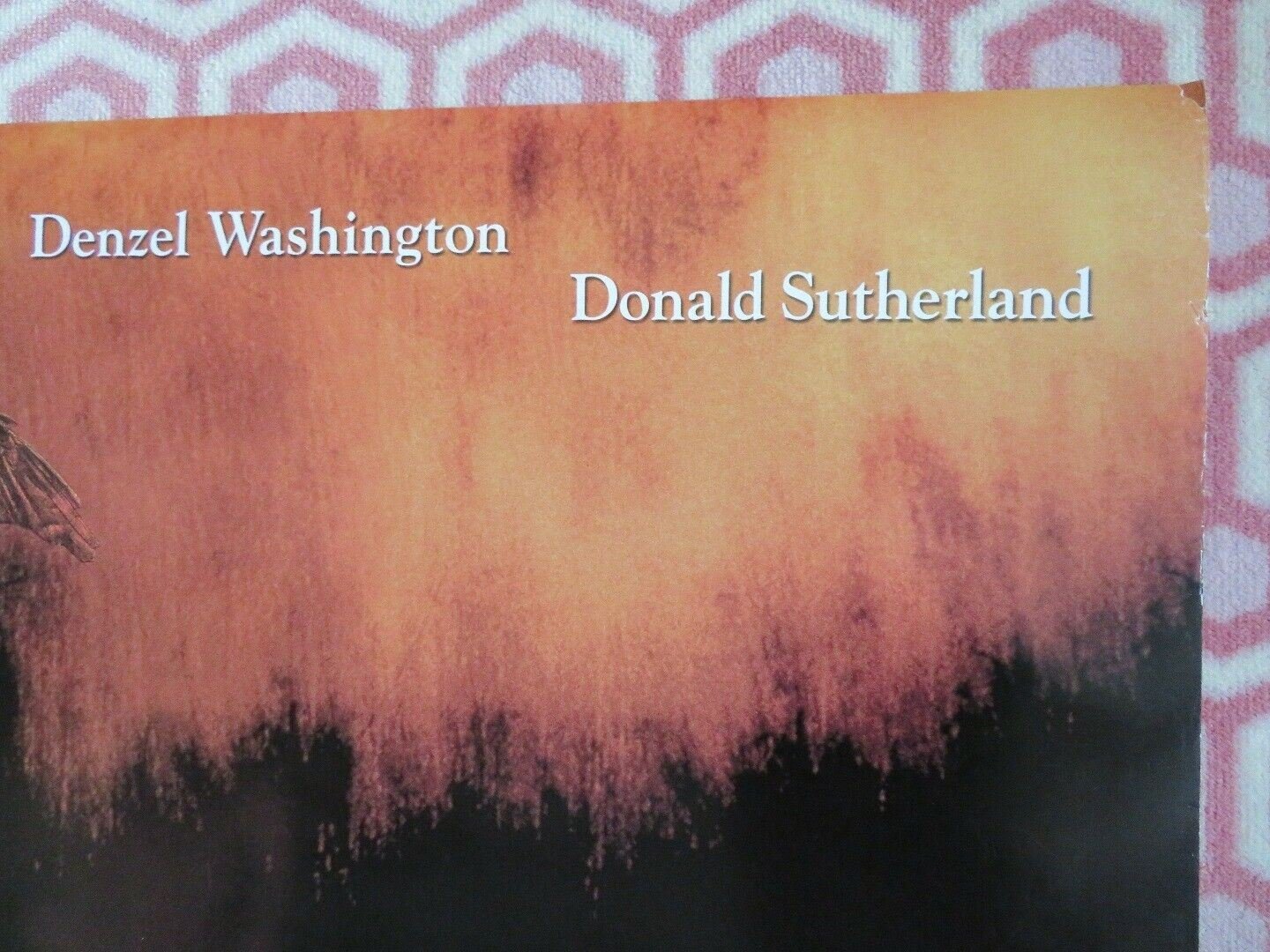 FALLEN US ONE SHEET ROLLED POSTER JOHN GOODMAN DENZEL WASHINGTON 1998 Movie posters