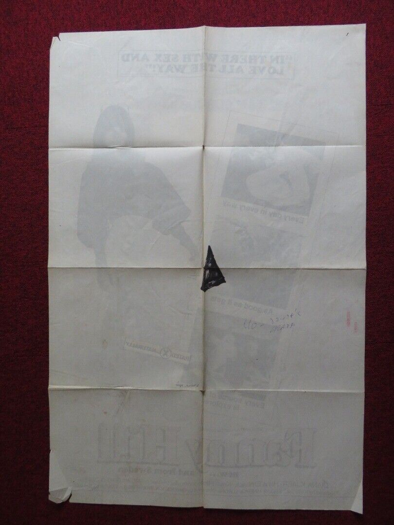 FANNY HILL FOLDED US ONE SHEET POSTER DIANA KJAER HANS ERNBACK 1968 Movie posters