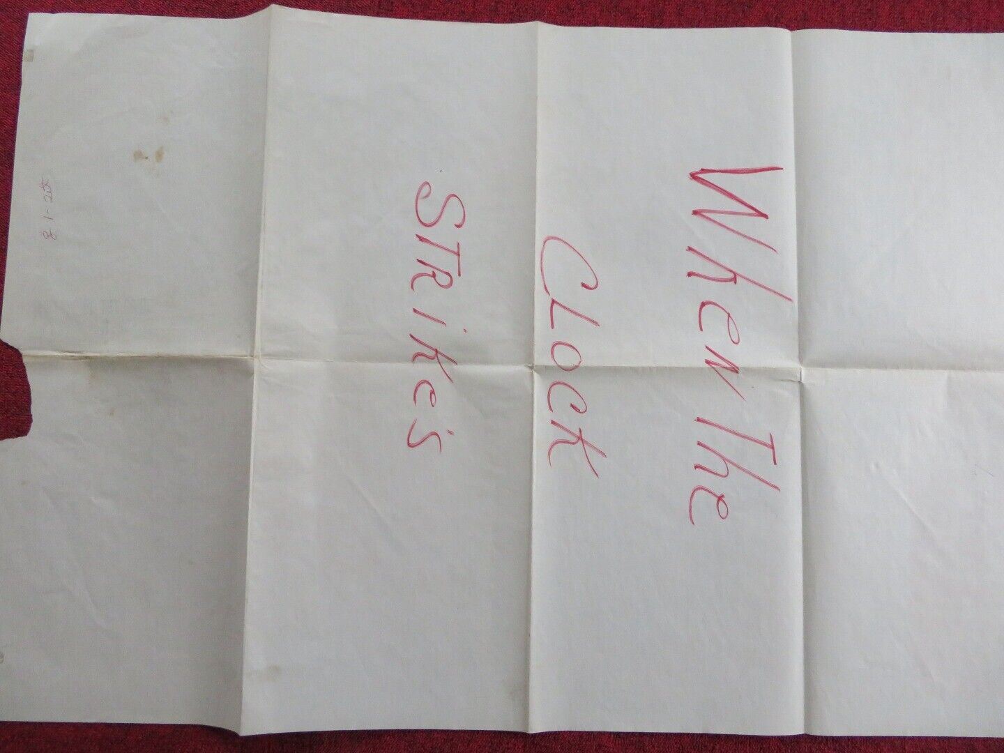 FATHER OF THE BRIDE FOLDED US ONE SHEET POSTER ELIZABETH TAYLOR 1962 Movie posters