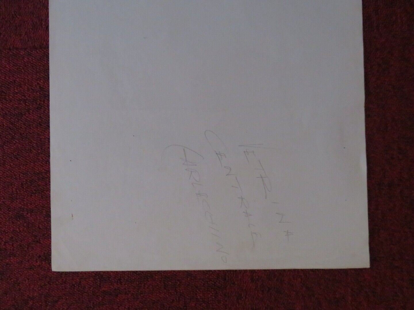 FIFI LA PLUME / Circus Angel ITALIAN LOCANDINA (27.5"x13") POSTER 1965 Movie posters