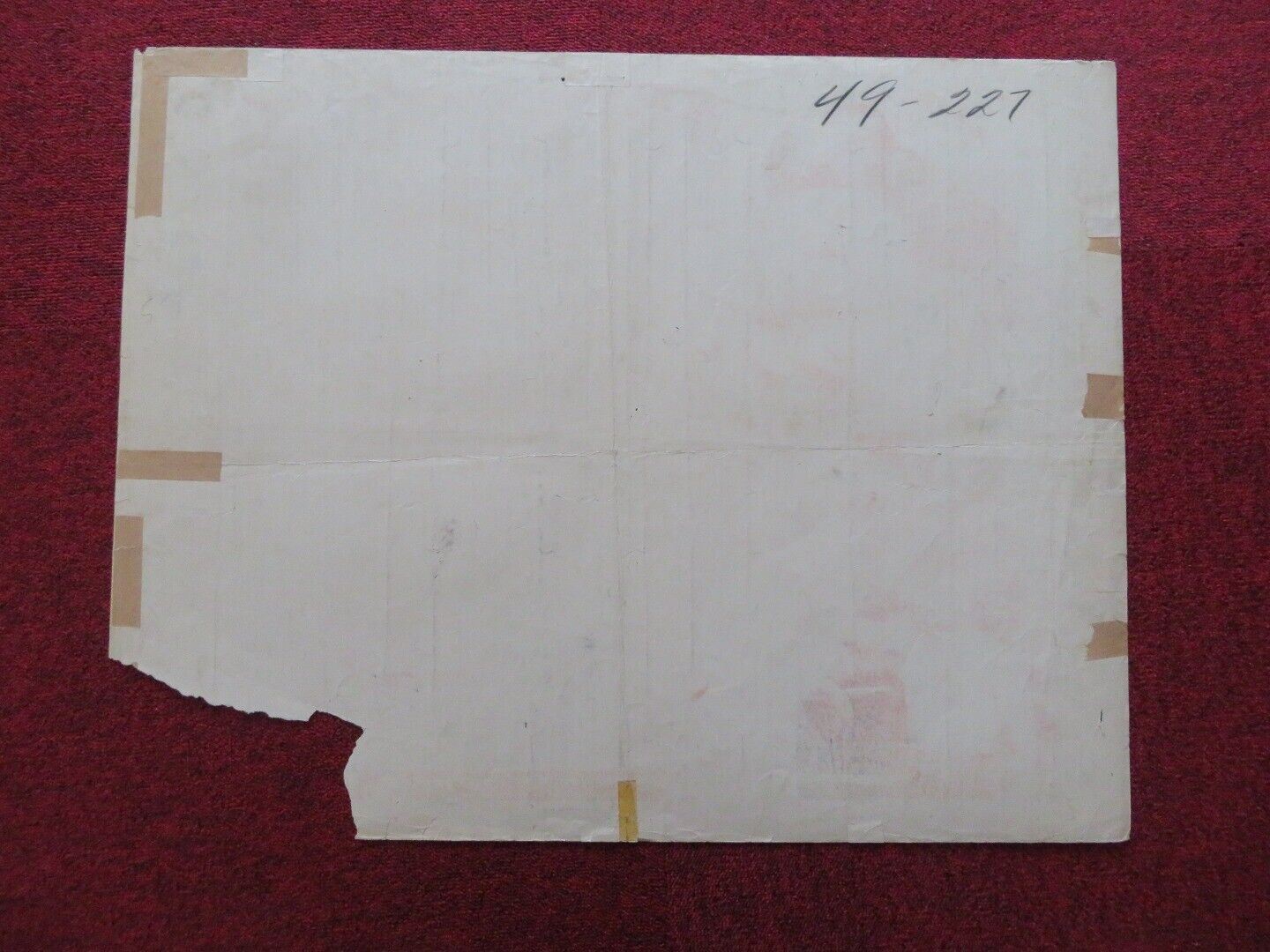 FIGHTING FOOLS US HALF SHEET (22"x 28") POSTER LEO GORCEY HUNTZ HALL 1949 Movie posters