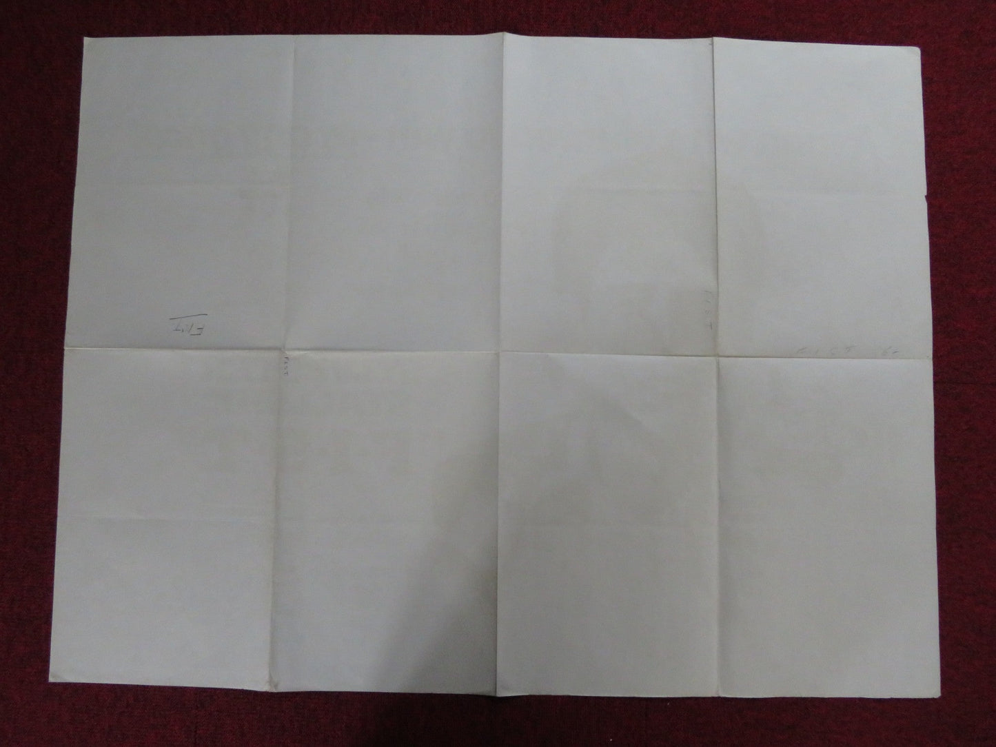 F.I.S.T UK QUAD POSTER FOLDED SYLVESTER STALLONE ROD STEIGER 1978 Rendezvous Cinema Movie posters