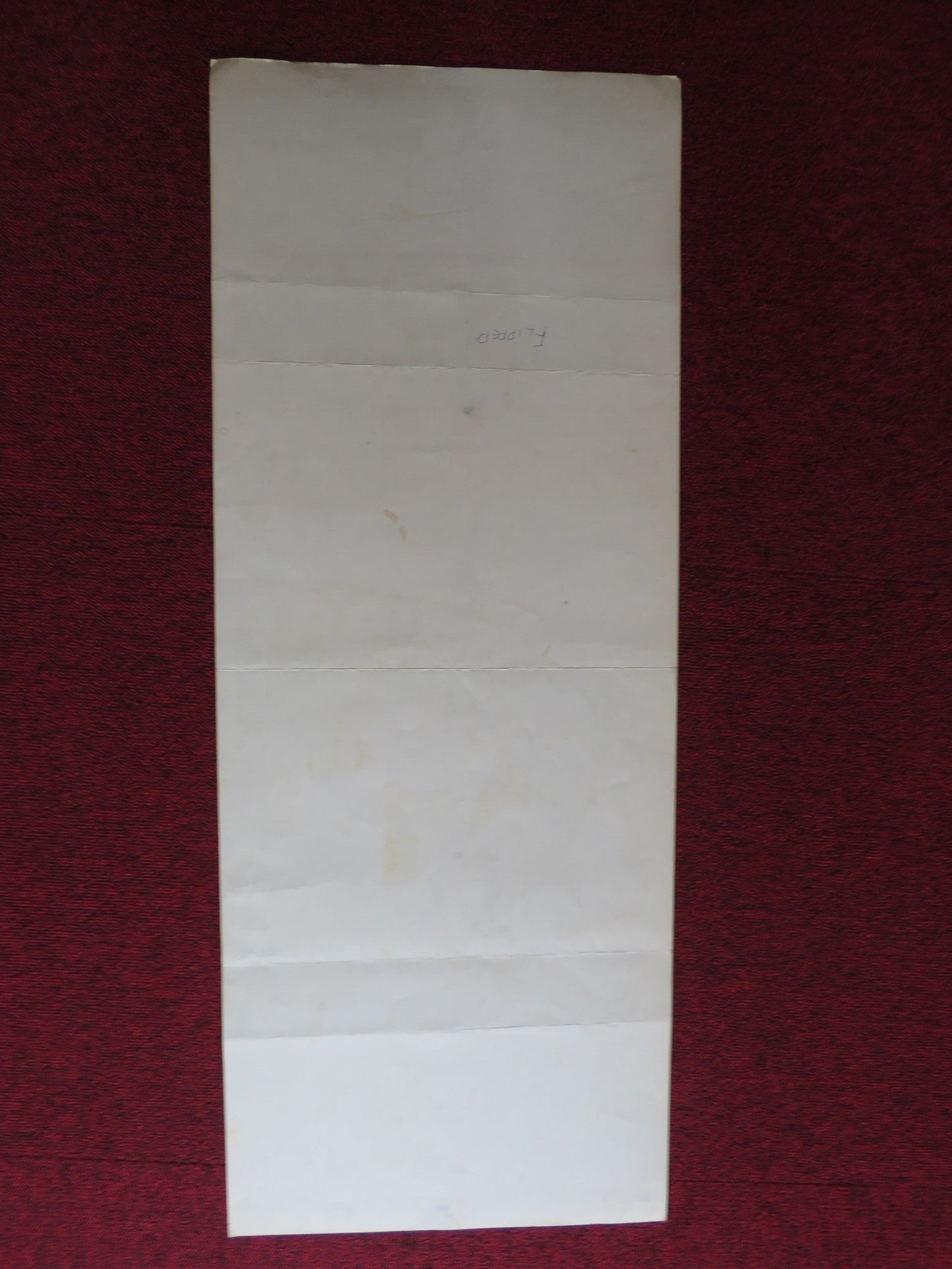 FLIPPER'S NEW ADVENTURE US INSERT (14"x 36") POSTER LUKE HALPIN BRIAN KELLY 1964 Rendezvous Cinema Movie posters