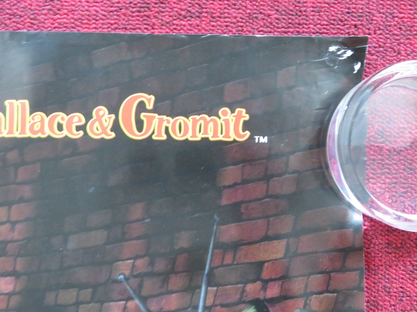 FLUSHED AWAY UK QUAD (30"x 40") ROLLED POSTER HUGH JACKMAN KATE WINSLET 2006 Rendezvous Cinema Movie posters