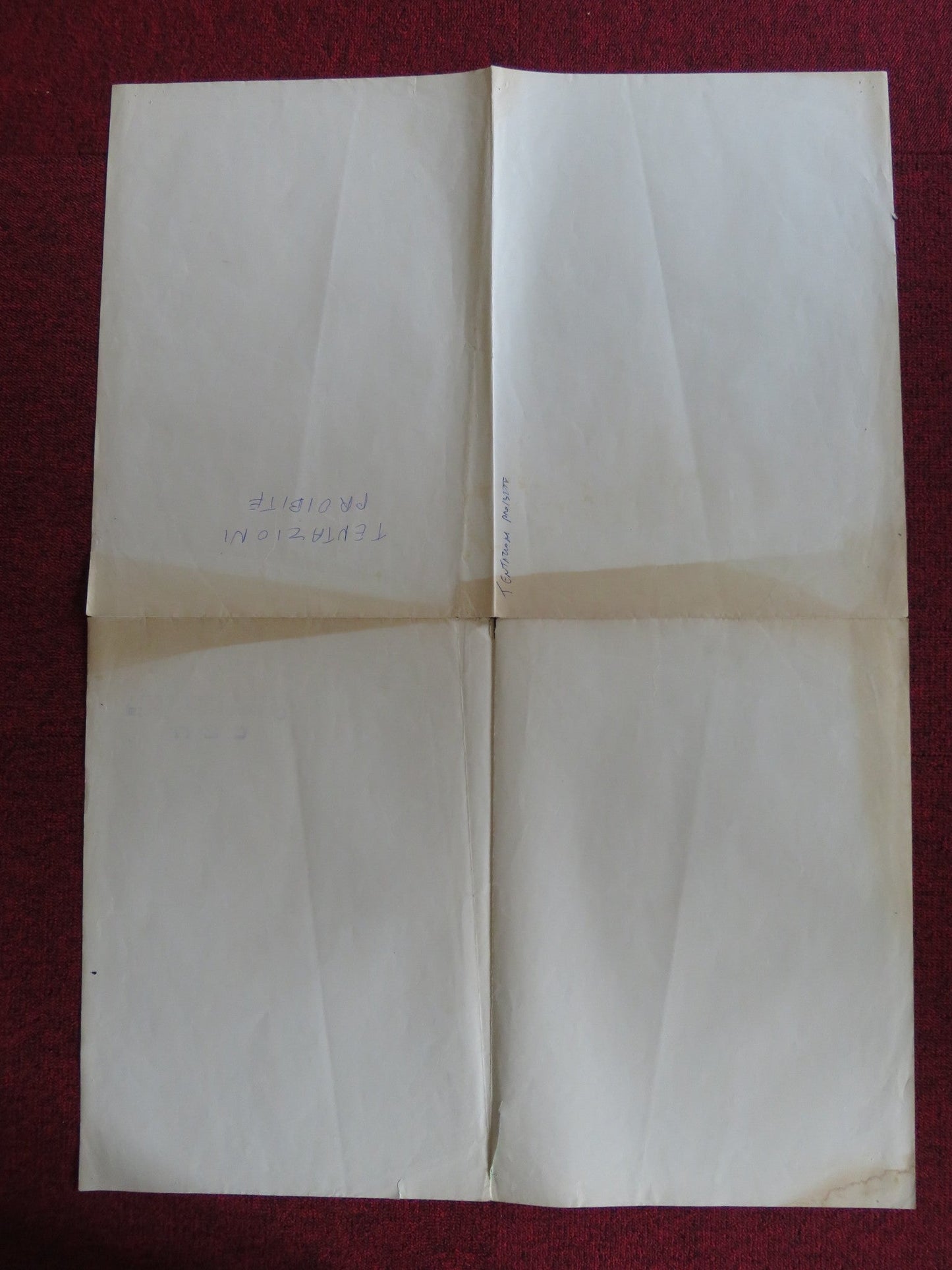 FORBIDDEN TEMPTATIONS ITALIAN FOGLIO POSTER NELLA ASARO BRIGITTE BARDOT 1965 Rendezvous Cinema Movie posters