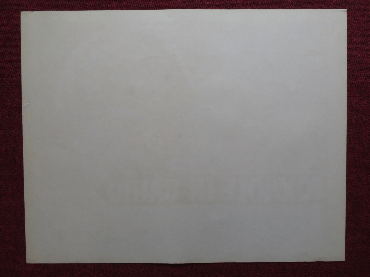 FOXHOLE IN CAIRO US HALF SHEET (22"x 28") POSTER JAMES ROBERTSON JUSTICE 1960 Movie posters