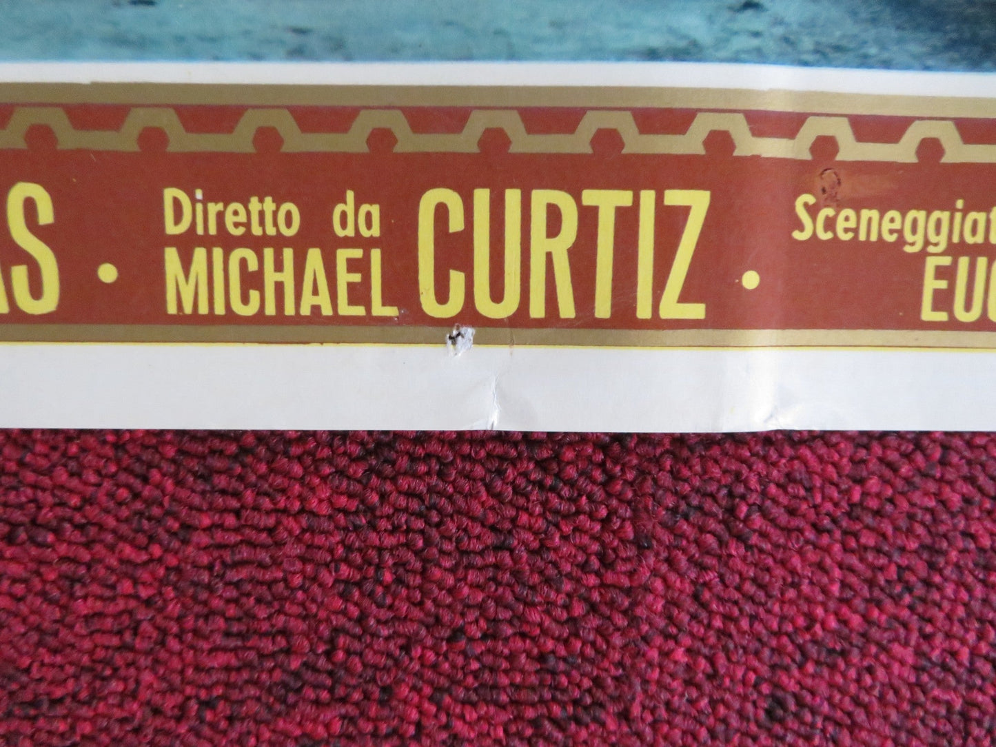 FRANCIS OF ASSISI - A ITALIAN FOTOBUSTA POSTER BRADFORD DILLMAN D. HART 1961 Rendezvous Cinema Movie posters