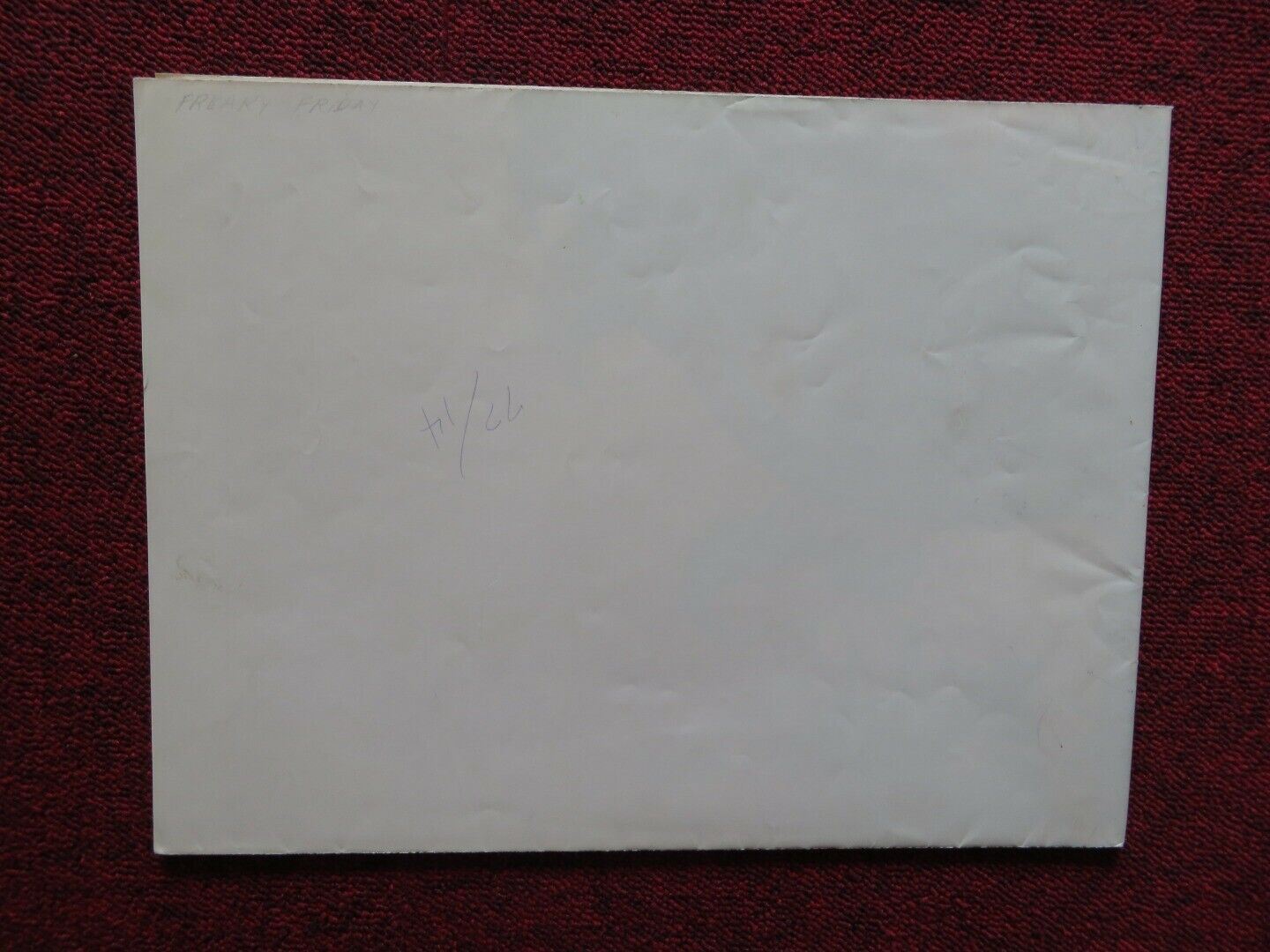 FREAKY FRIDAY FOLDED US ONE SHEET POSTER DISNEY JODIE FOSTER BARBARA HARRIS 1977 Movie posters