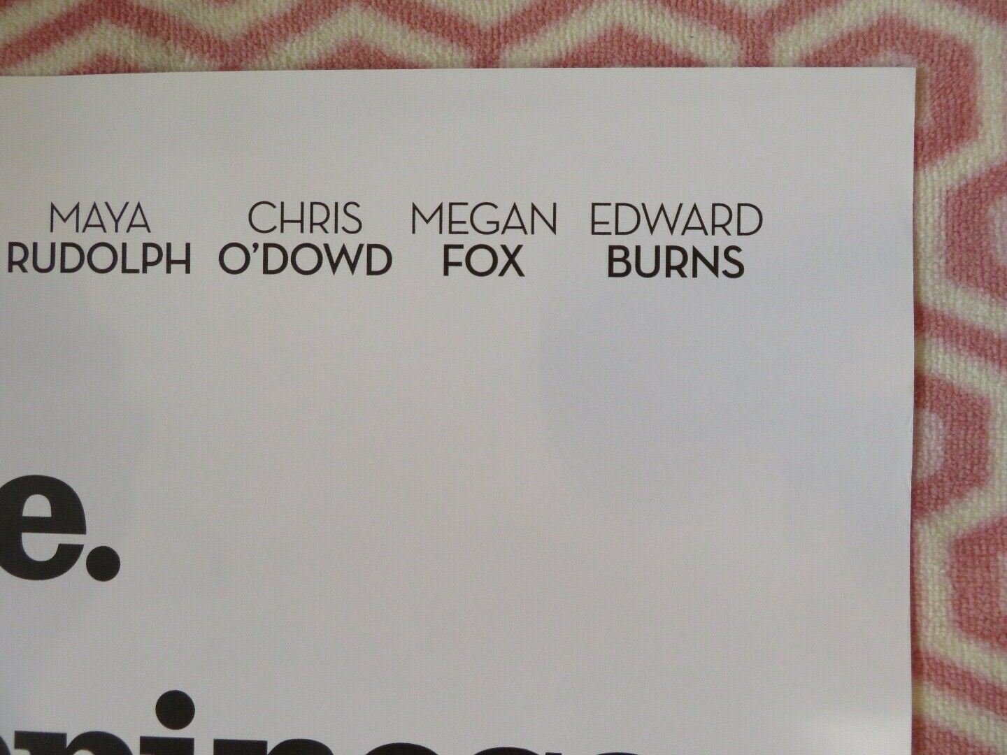 FRIENDS WITH KIDS US ONE SHEET ROLLED POSTER ADAM SCOTT MEGAN FOX JON HAMM 2011 Movie posters