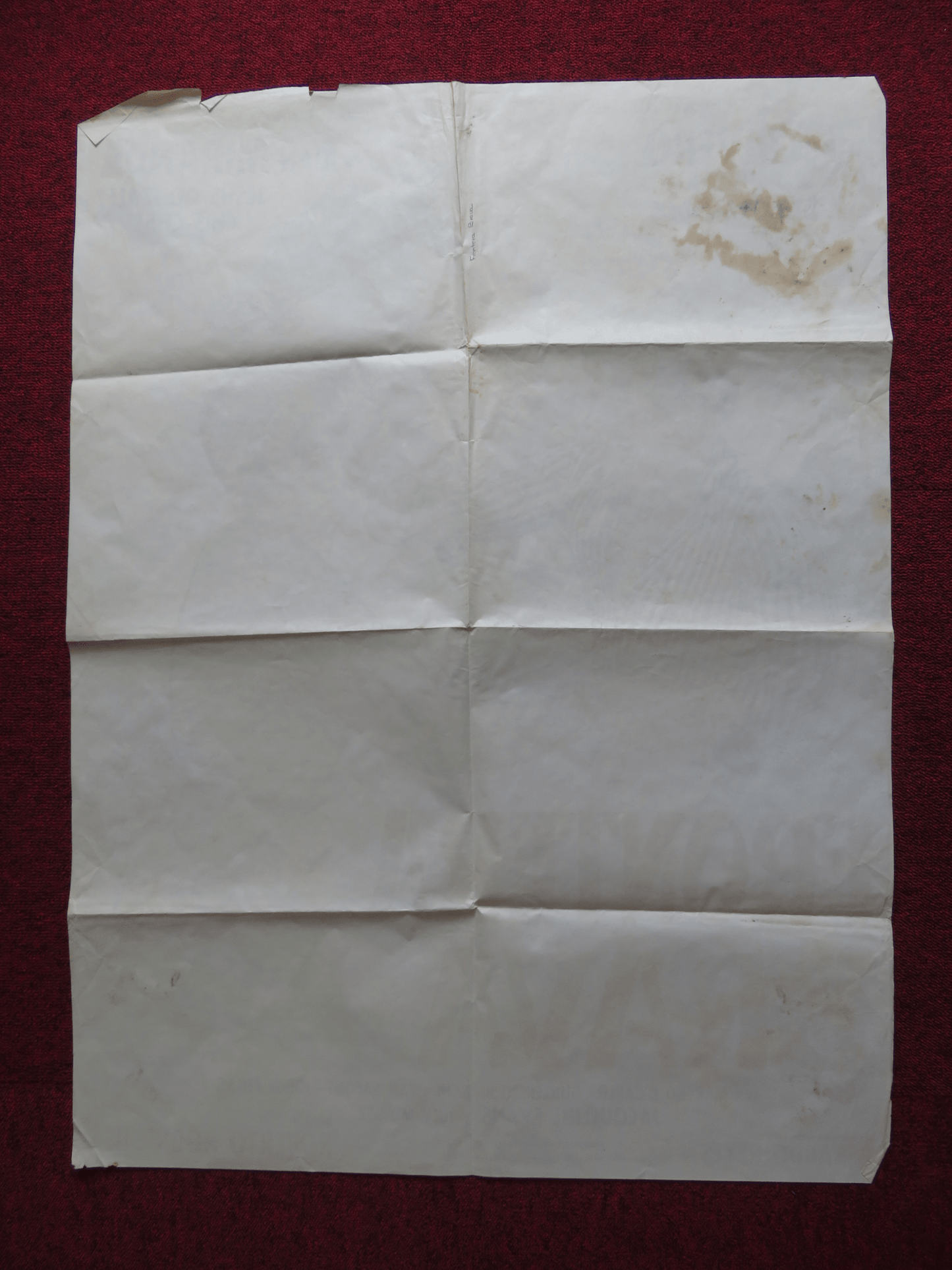 FRONTERA BRAVA FOLDED MEXICAN POSTER JORGE RIVERO JUAN MIRANDA 1980 Rendezvous Cinema Movie posters