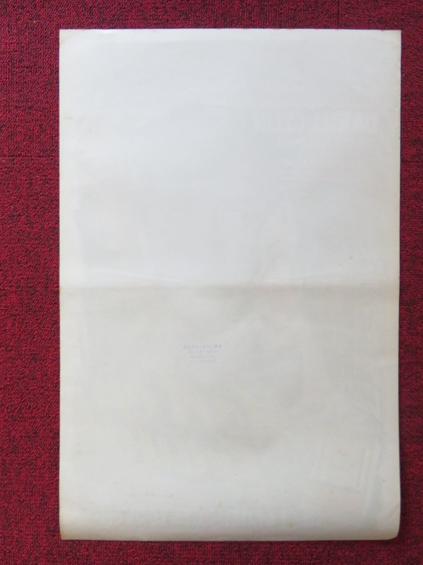 FUGITIVE IN SAIGON BELGIUM (14"x 21") POSTER DANIEL GELIN ANNE MECHARD 1957 Rendezvous Cinema Movie posters