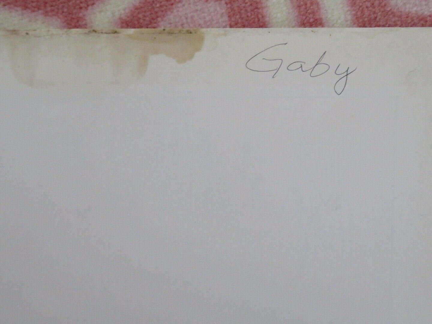 GABY - A TRUE STORY VIDEO VHS US ONE SHEET POSTER FOLDED NORMA ALEANDRO '87 Movie posters