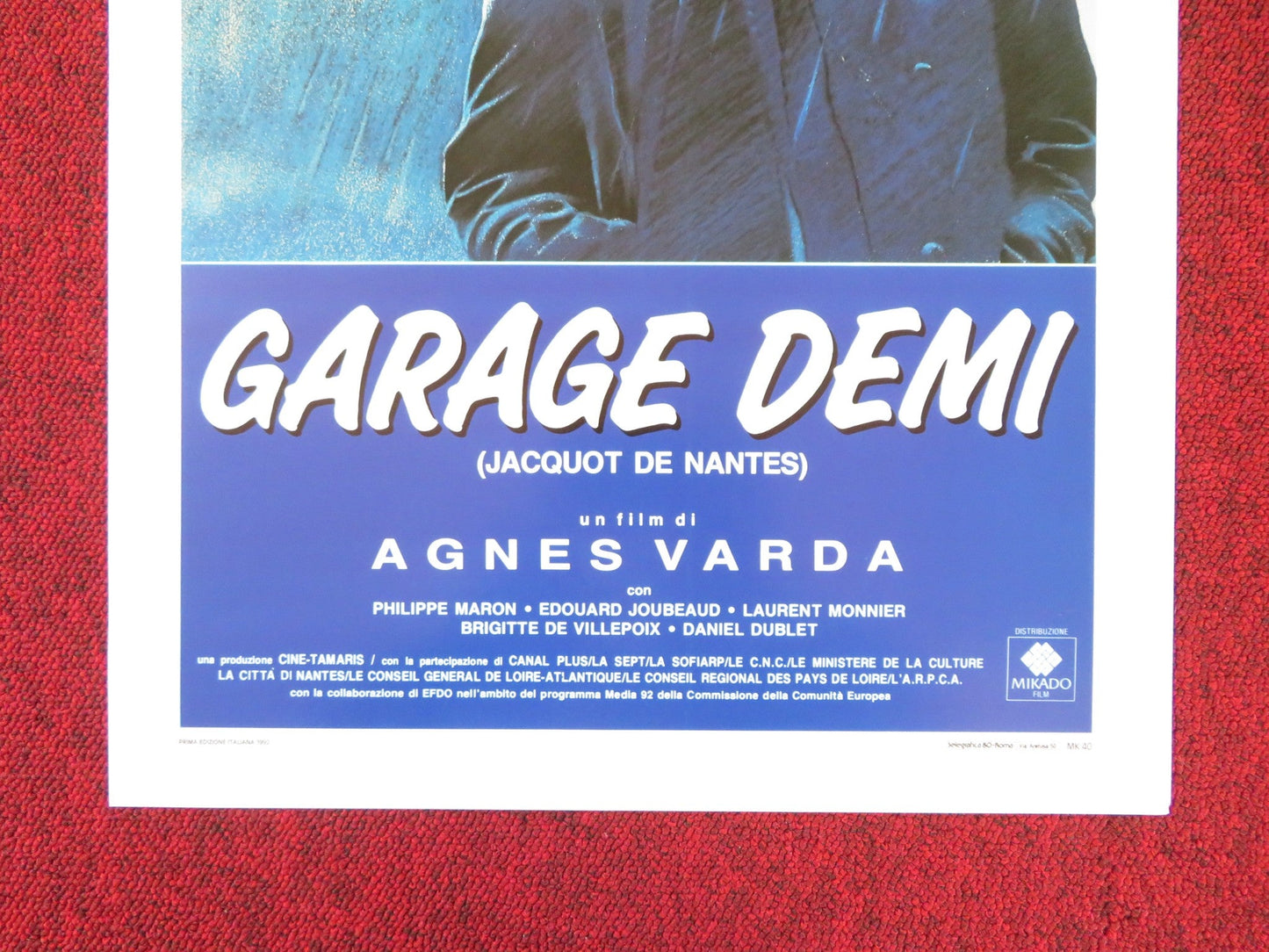 GARAGE DEMI ITALIAN LOCANDINA POSTER PHILIPPE MARON EDOUARD JOUBEAUD 1992 Rendezvous Cinema Movie posters