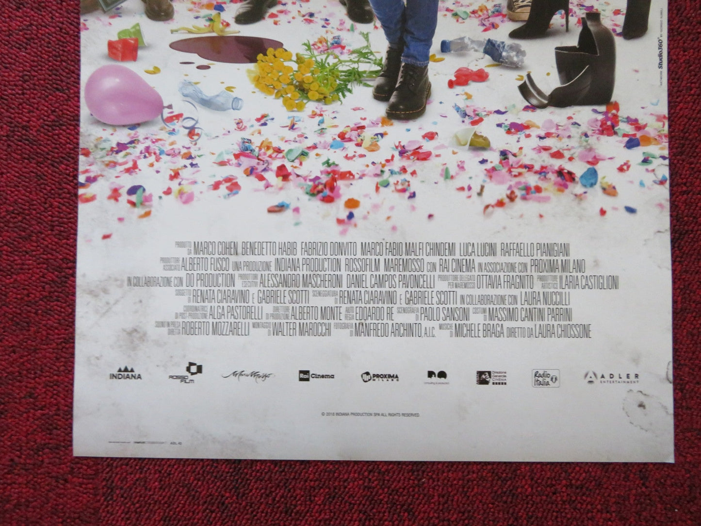 GENITORI QUASI PERFETTI ITALIAN LOCANDINA POSTER ANNA FOGLIETTA MARINA ROCC '11 Rendezvous Cinema Movie posters