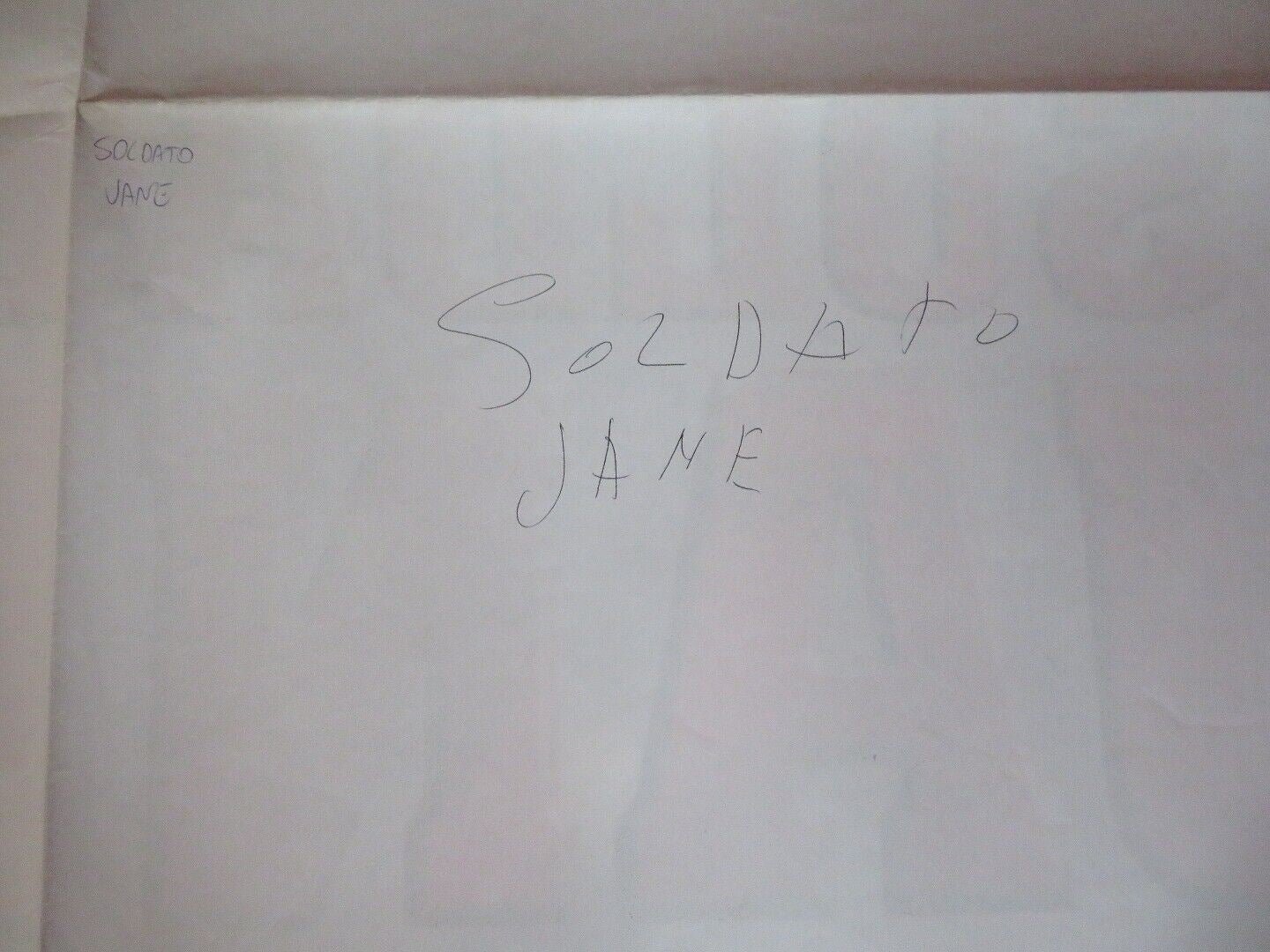 G.I JANE ITALIAN 2 FOGLIO (55"x 39") POSTER DEMI MOORE RIDLEY SCOTT 1997 Movie posters