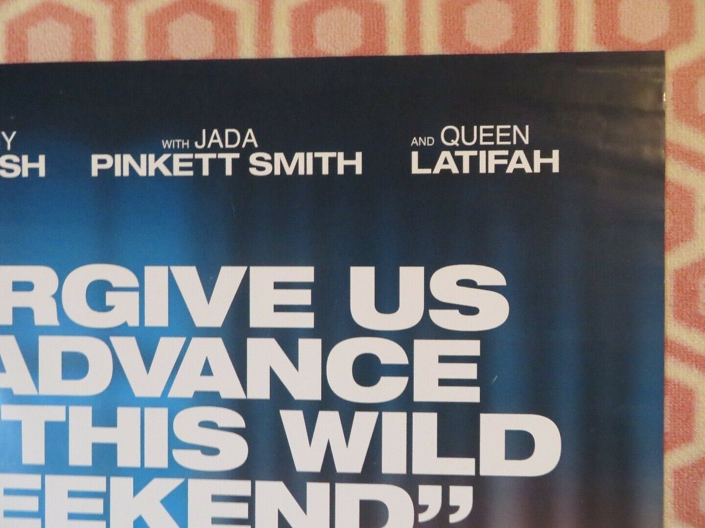 GIRLS TRIP UK ONE SHEET (27"x 41") ROLLED POSTER TIFFIANY HADDISH QUEEN LATIFAH - Rendezvous Cinema