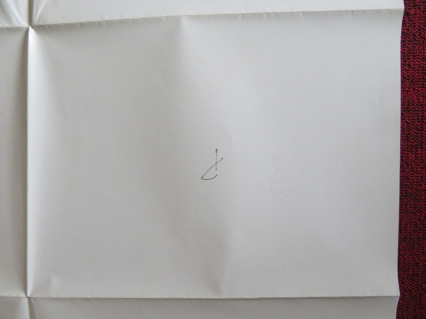 GLORY - B FOLDED US ONE SHEET POSTER MATTHEW BRODERICK DENZEL WASHINGTON 1989 Rendezvous Cinema Movie posters