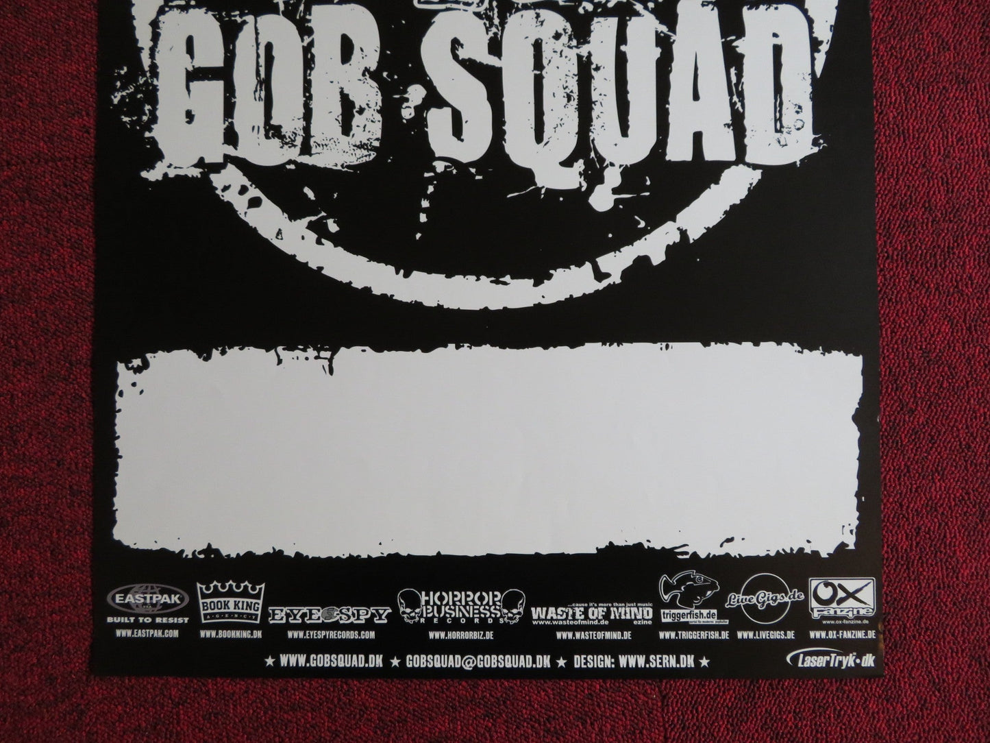 GOB SQUAD GERMAN MUSIC PROMO BAND POSTER 2000'S Rendezvous Cinema Movie posters
