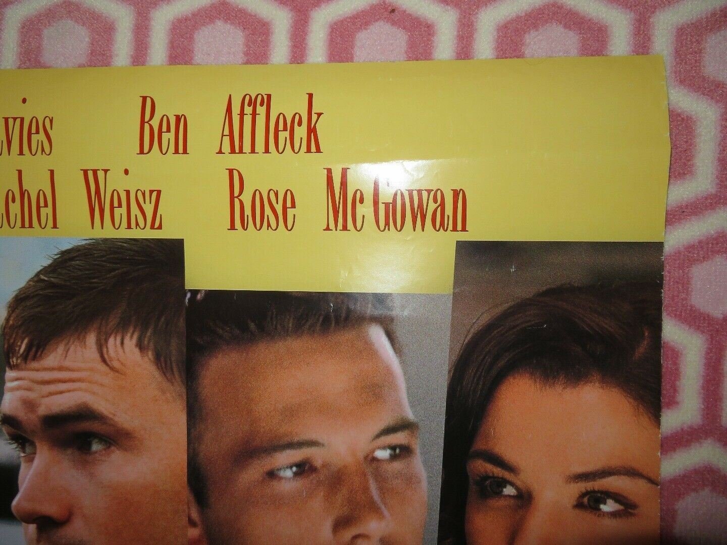 GOING ALL THE WAY US ONE SHEET ROLLED POSTER BEN AFFLECT RACHEL WEISZ Rendezvous Cinema Movie posters