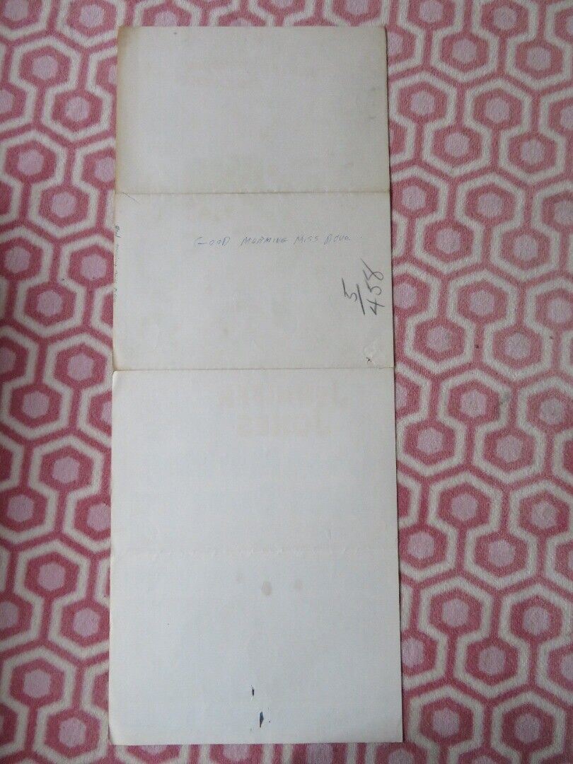 GOOD MORNING, MISS DOVE US INSERT (14"x 36") POSTER JENNIFER JONES 1955 Movie posters