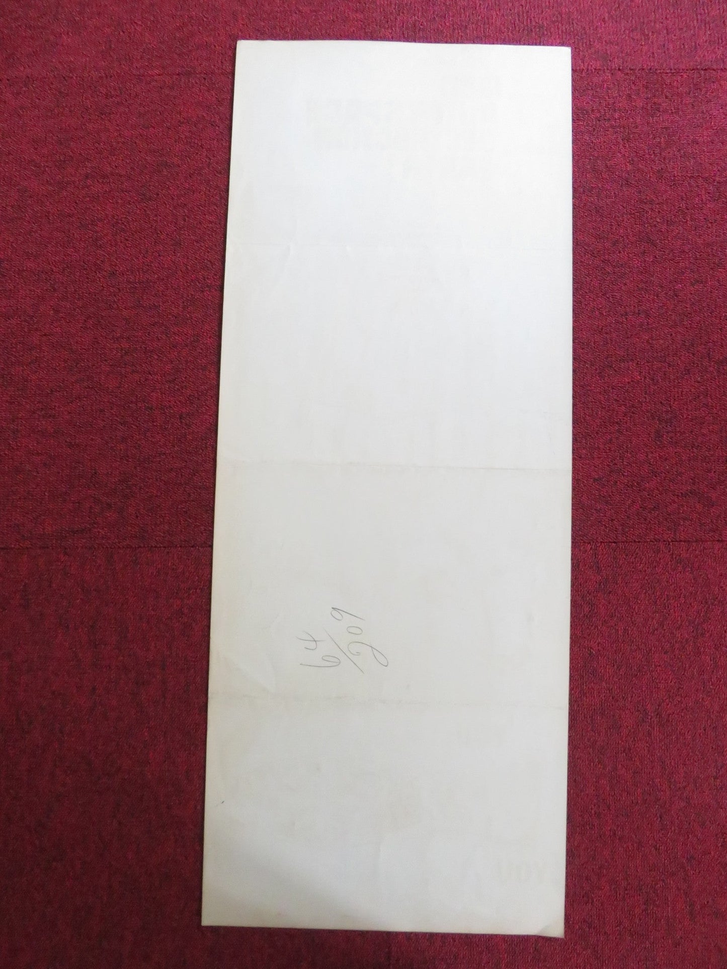 GORATH US INSERT (14"x 36") POSTER RYO IKEBE YUMI SHIRAKAWA 1964 Rendezvous Cinema Movie posters