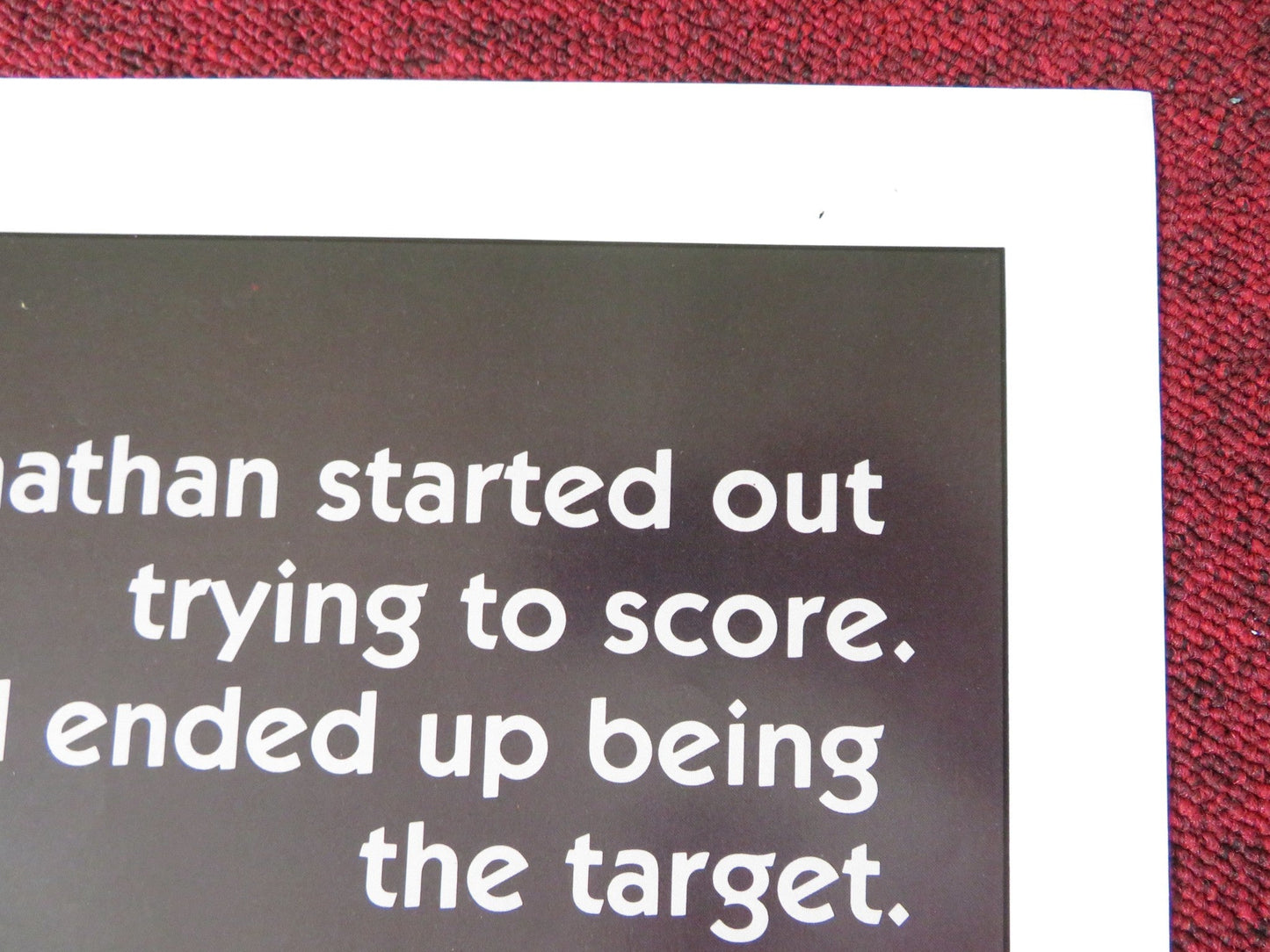 GOTCHA! FOLDED US ONE SHEET POSTER ANTHONY EDWARDS LINDA FIORENTINO 1985 Rendezvous Cinema Movie posters