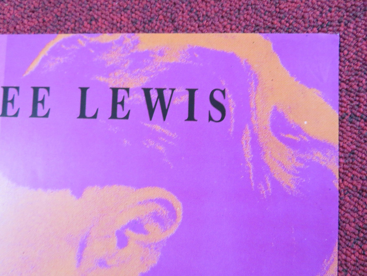 GREAT BALLS OF FIRE! GERMAN A1 POSTER DENNIS QUAID WINONA RYDER 1989 Rendezvous Cinema Movie posters