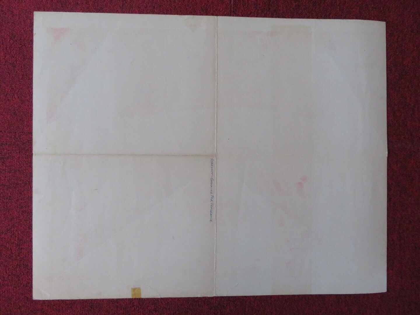 GUNNING FROM VENGEANCE US HALF SHEET (22"x 28") POSTER CHARLES STARRETT 1946 - Rendezvous Cinema