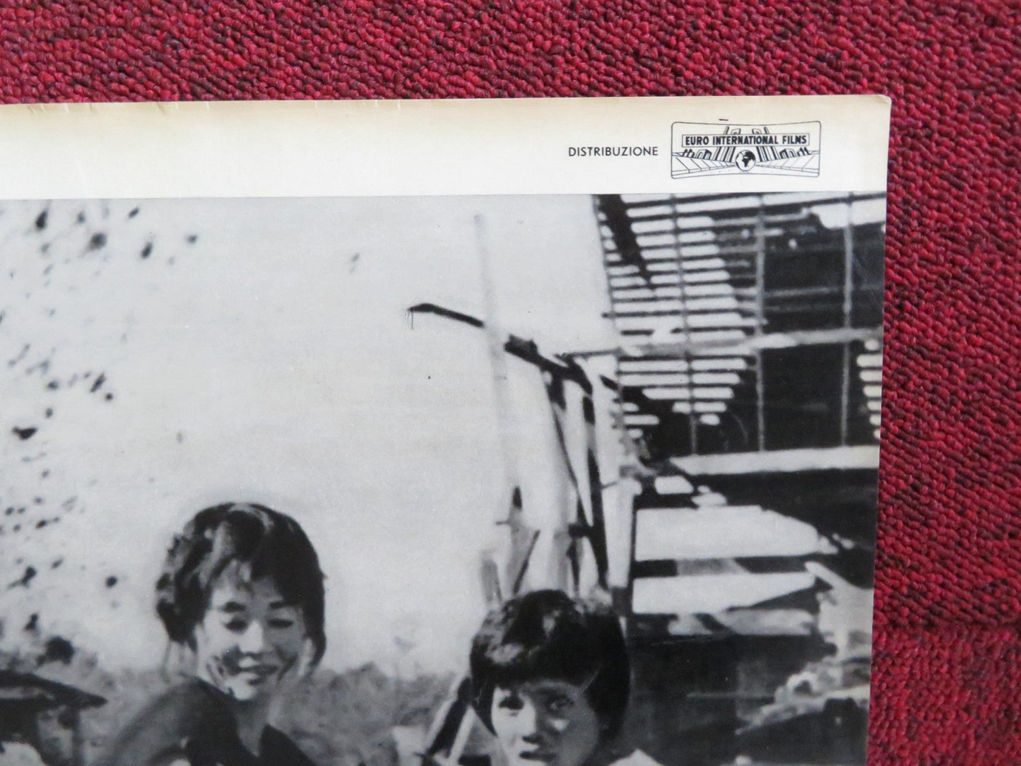 HAKUCHU NO BURAIKAN - J ITALIAN FOTOBUSTA POSTER SID TAYLOR LAVINE SHELTON 1961 Rendezvous Cinema Movie posters