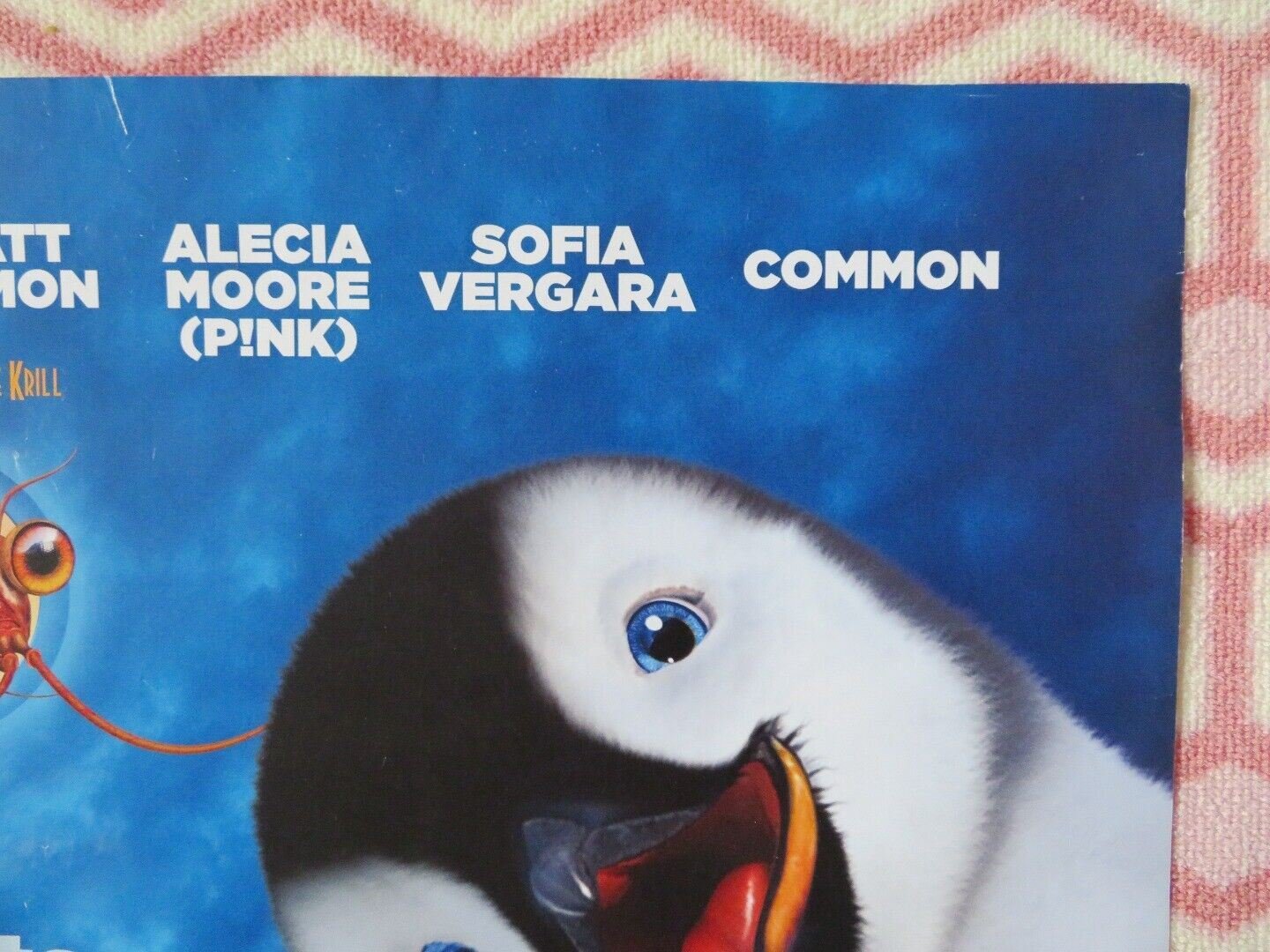 HAPPY FEET 2 US ONE SHEET ROLLED POSTER ELIJA WOOD ROBIN WILLIAMS 2011 Movie posters