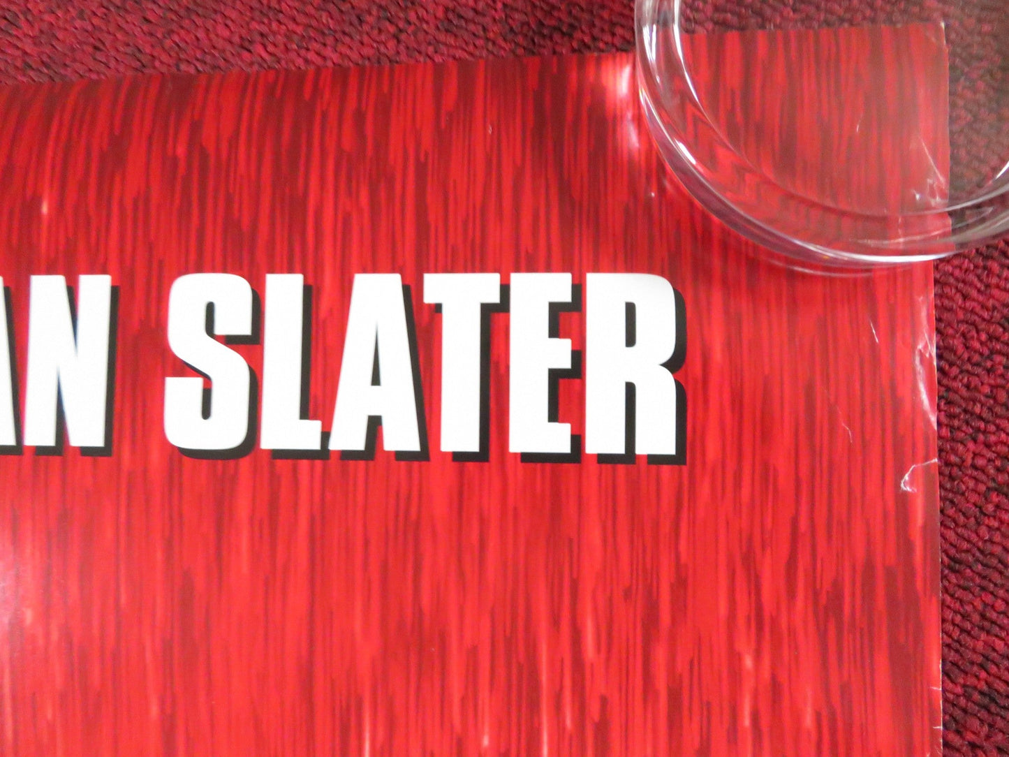 HARD RAIN US ONE SHEET ROLLED POSTER MORGAN FREEMAN CHRISTIAN SLATER 1998 Rendezvous Cinema Movie posters