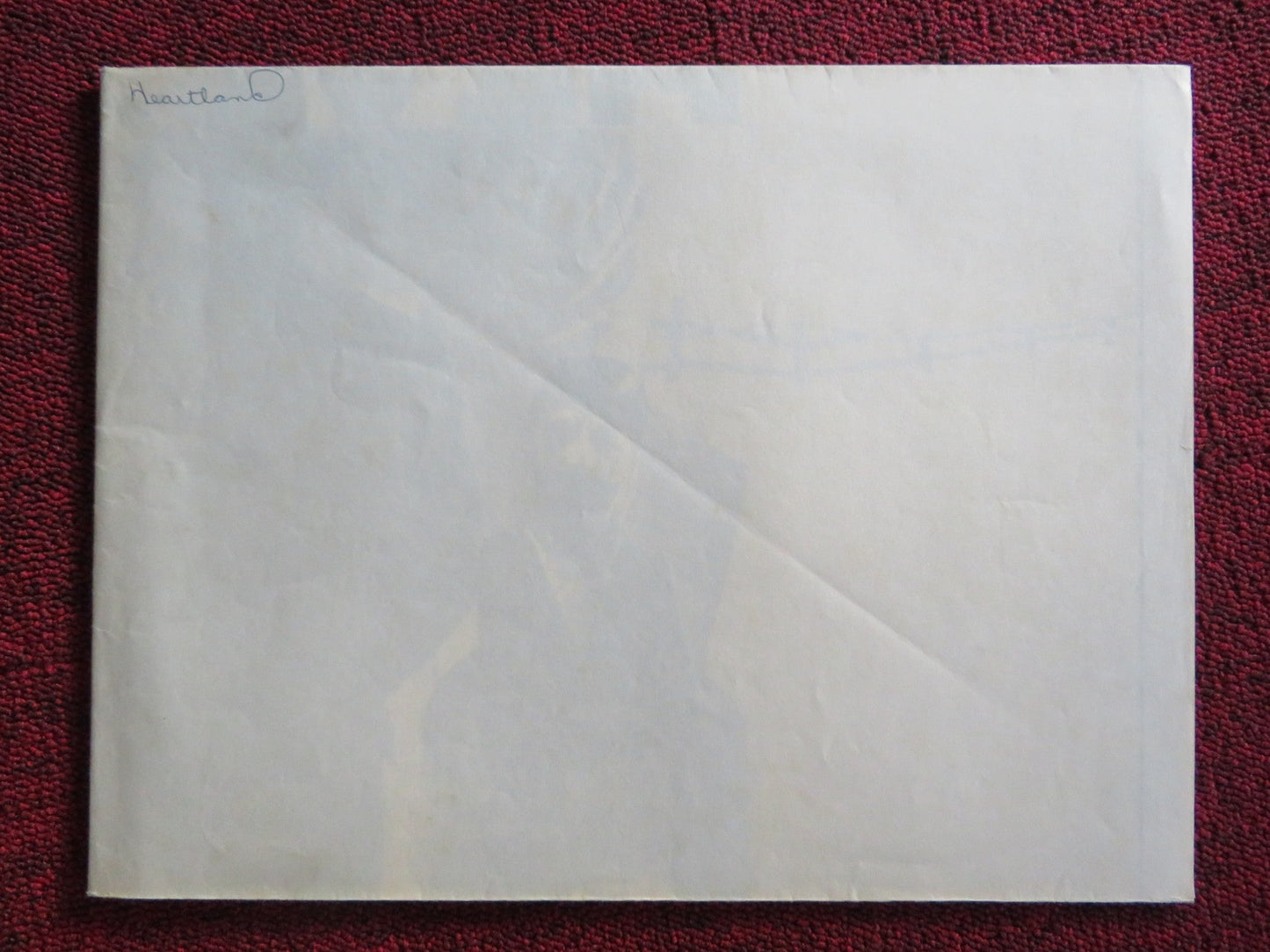 HEARTLAND FOLDED US ONE SHEET POSTER RIP TORN CONCHATA FERRELL 1979 Rendezvous Cinema Movie posters