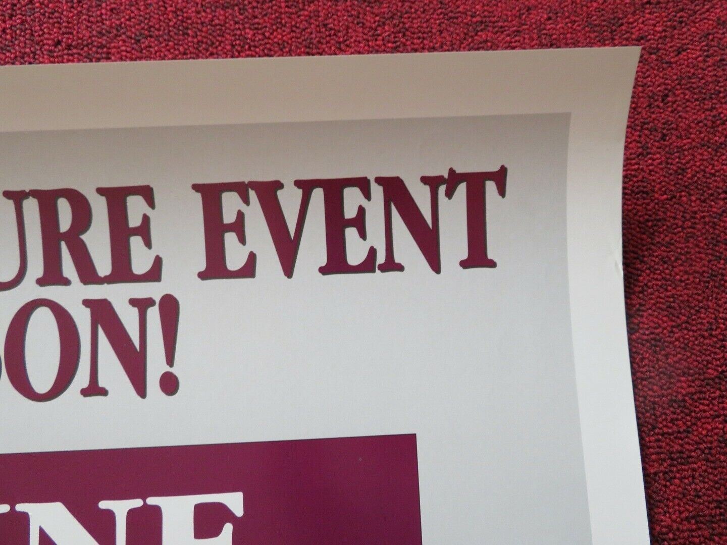 HENRY V US ONE SHEET ROLLED POSTER KENNETH BRANAGH 1989 Movie posters