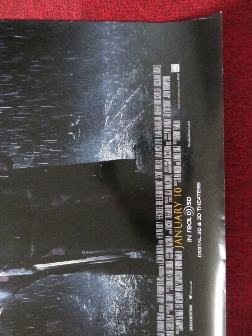 HERCULES / THE LEGEND OF HERCULES US ONE SHEET ROLLED POSTER KELLAN LUTZ 2014 Movie posters