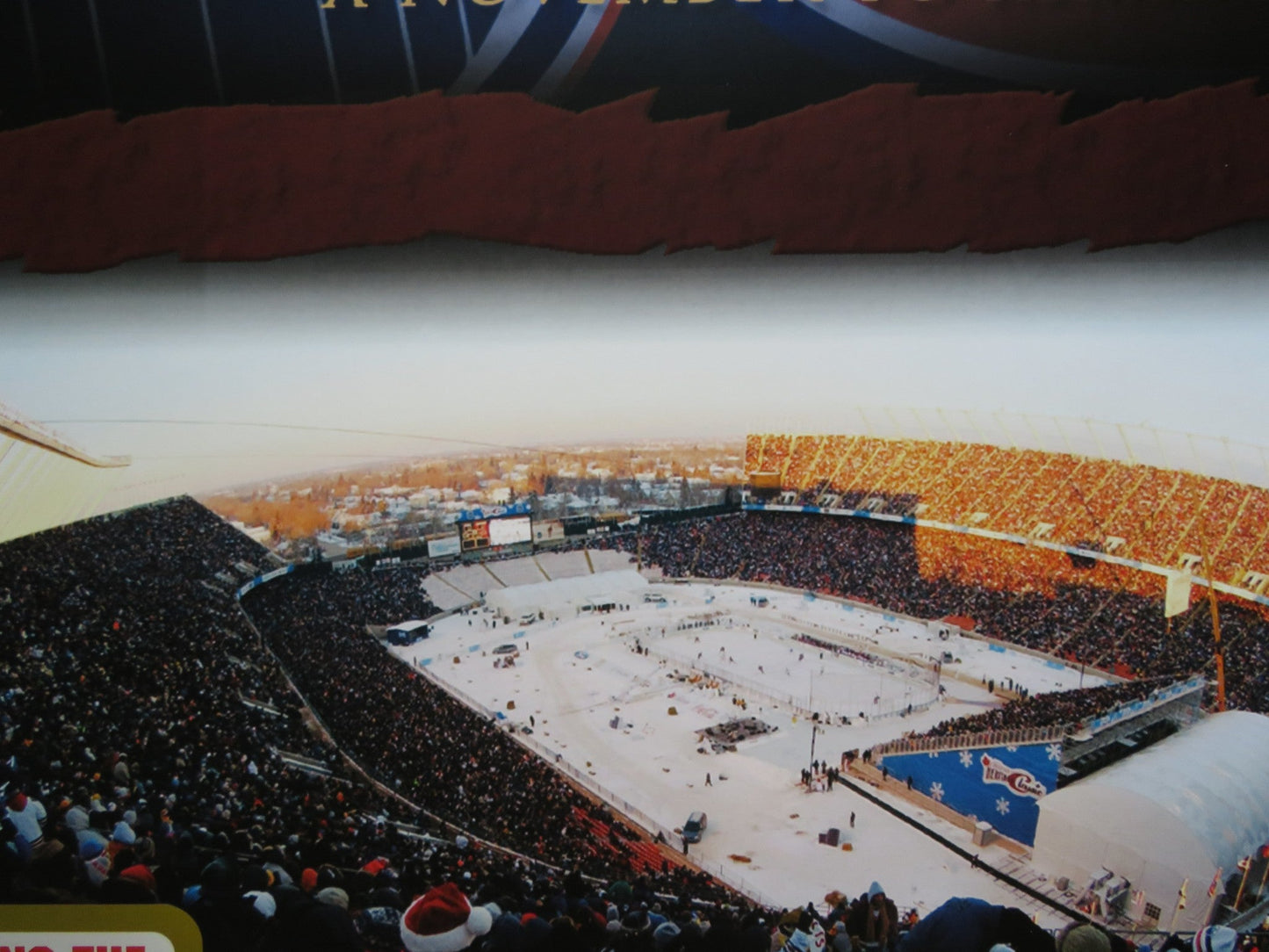 HERITAGE CLASSICS NHL HOCKEY CANADIAN POSTER 2004 Rendezvous Cinema Movie posters