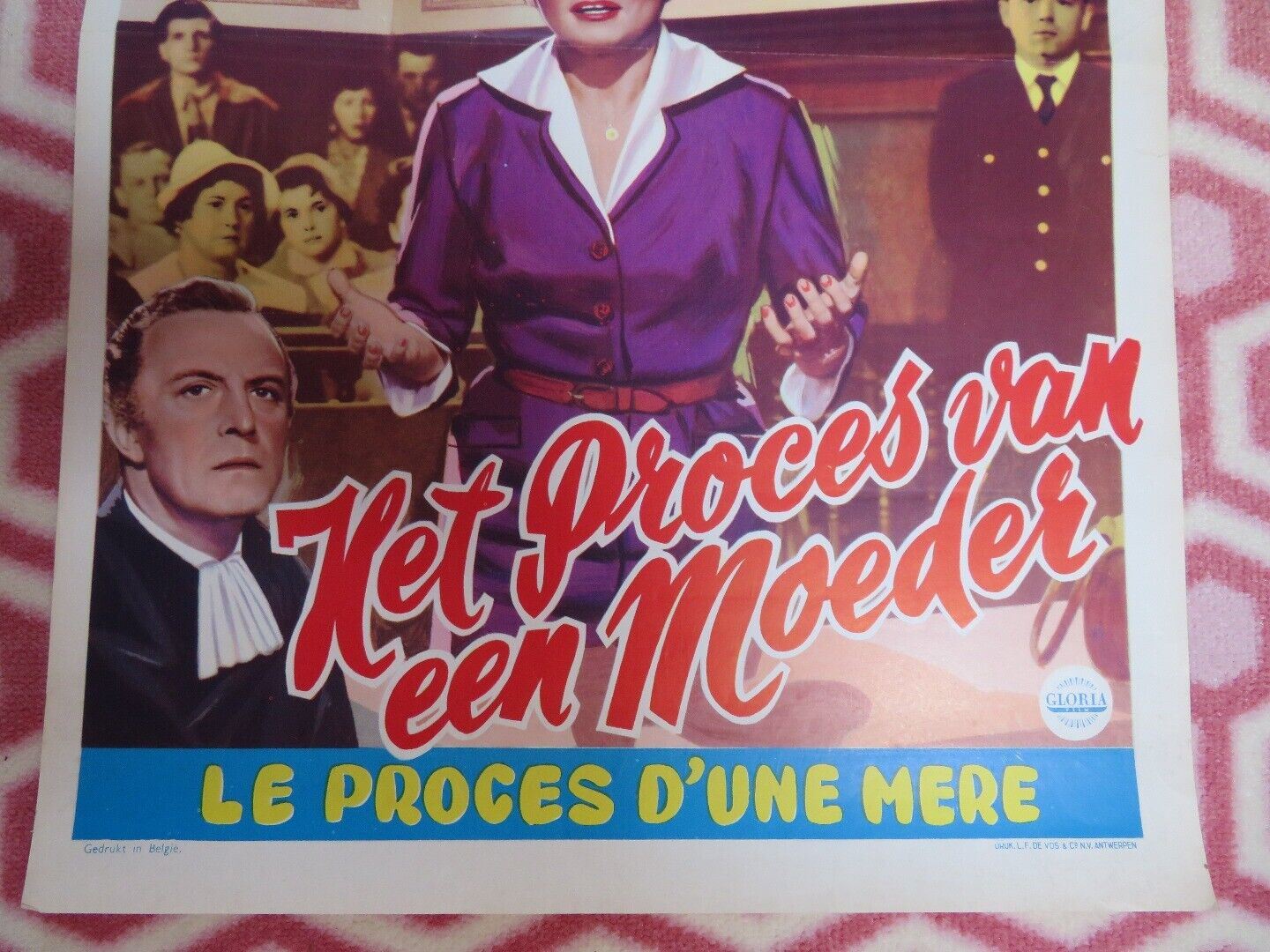HET PROCES VAN EEN MOEDER/ Ich weiß, wofür ich lebe BELGIUM (21.5"x 14) POSTER Movie posters