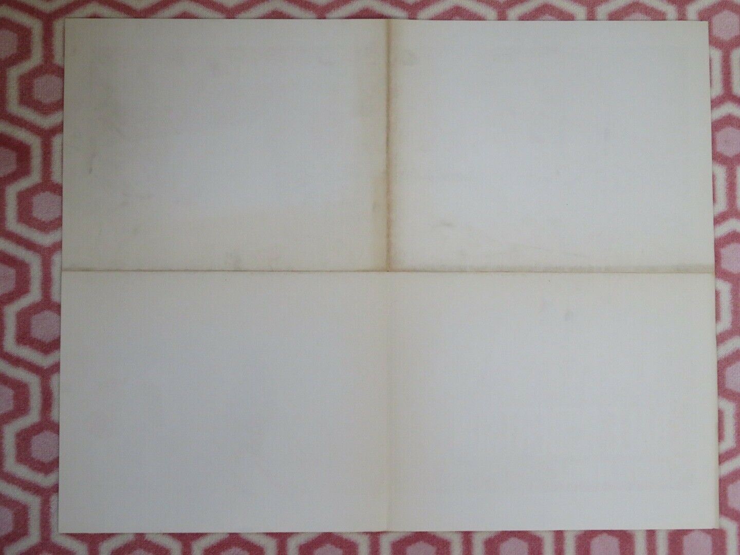 HIGH TERRACE US HALF SHEET (22"x 28") POSTER DALE ROBERTSON LOIS MAXWELL 1956 Movie posters