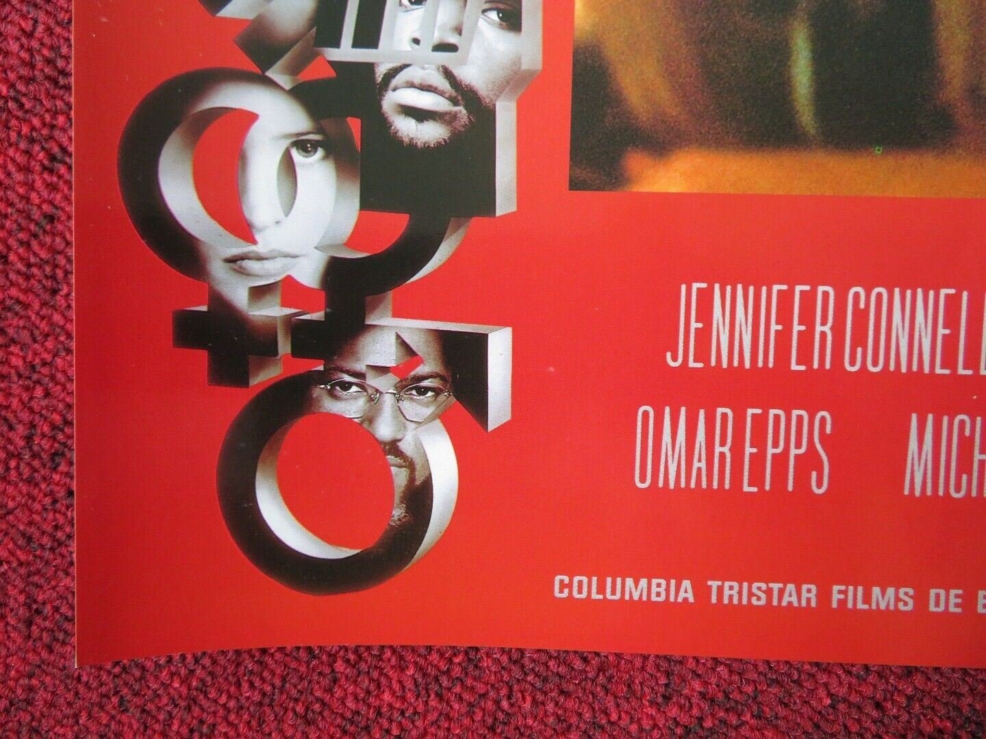 HIGHER LEARNING - B ITALIAN FOTOBUSTA POSTER JENNIFER CONNELLY ICE CUBE 1995 - Rendezvous Cinema