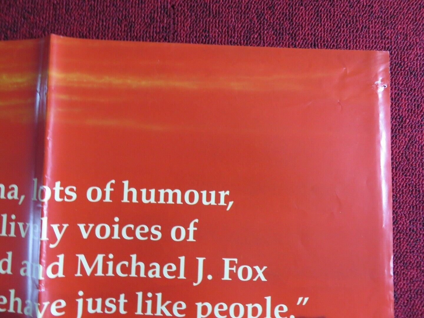 HOMEWARD BOUND UK QUAD POSTER DISNEY DON ALDER ED BERNARD 1993 - Rendezvous Cinema