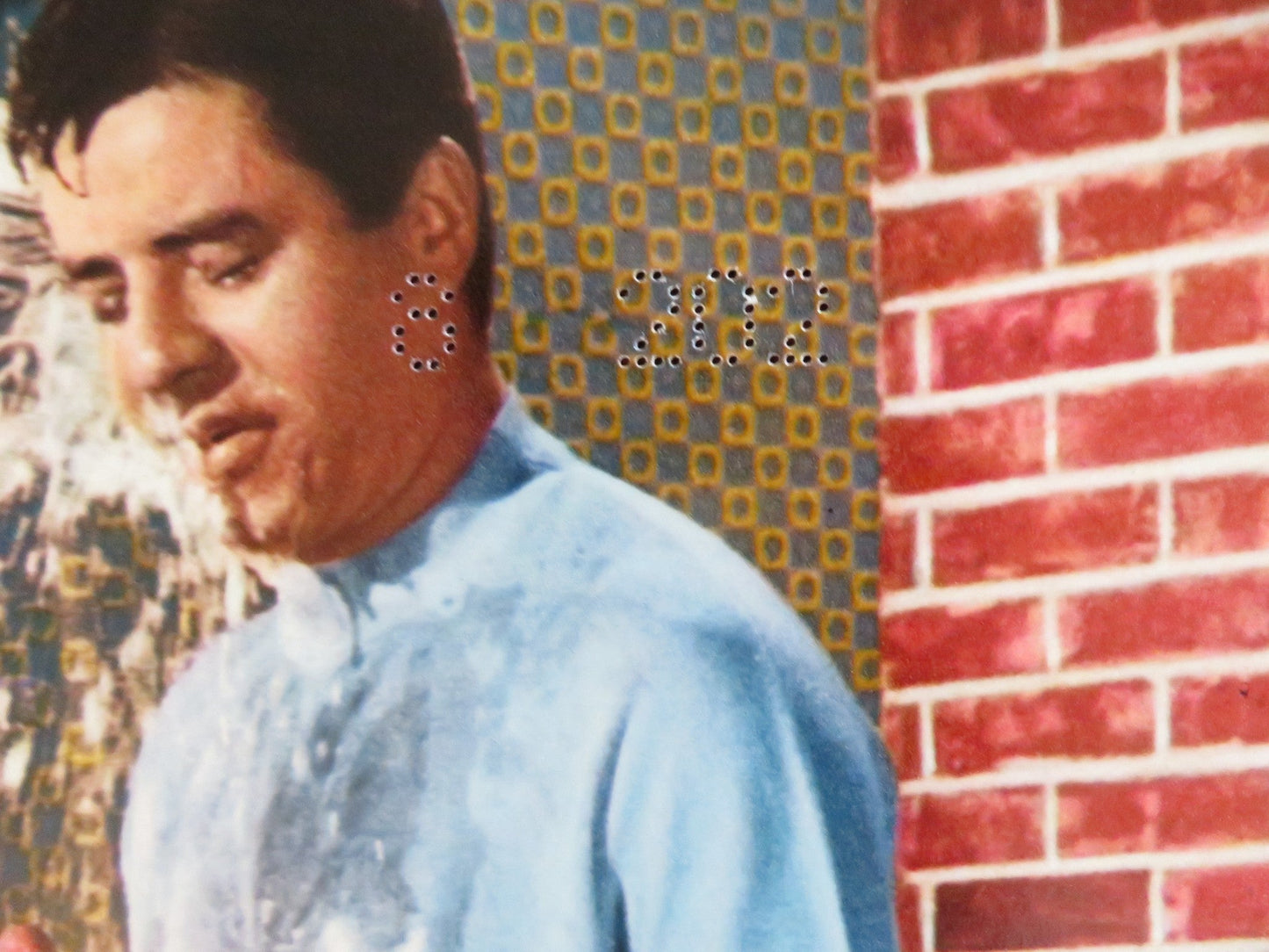 HOOK, LINE AND SINKER - F ITALIAN FOTOBUSTA POSTER JERRY LEWIS P. LAWFORD 1969 Rendezvous Cinema Movie posters