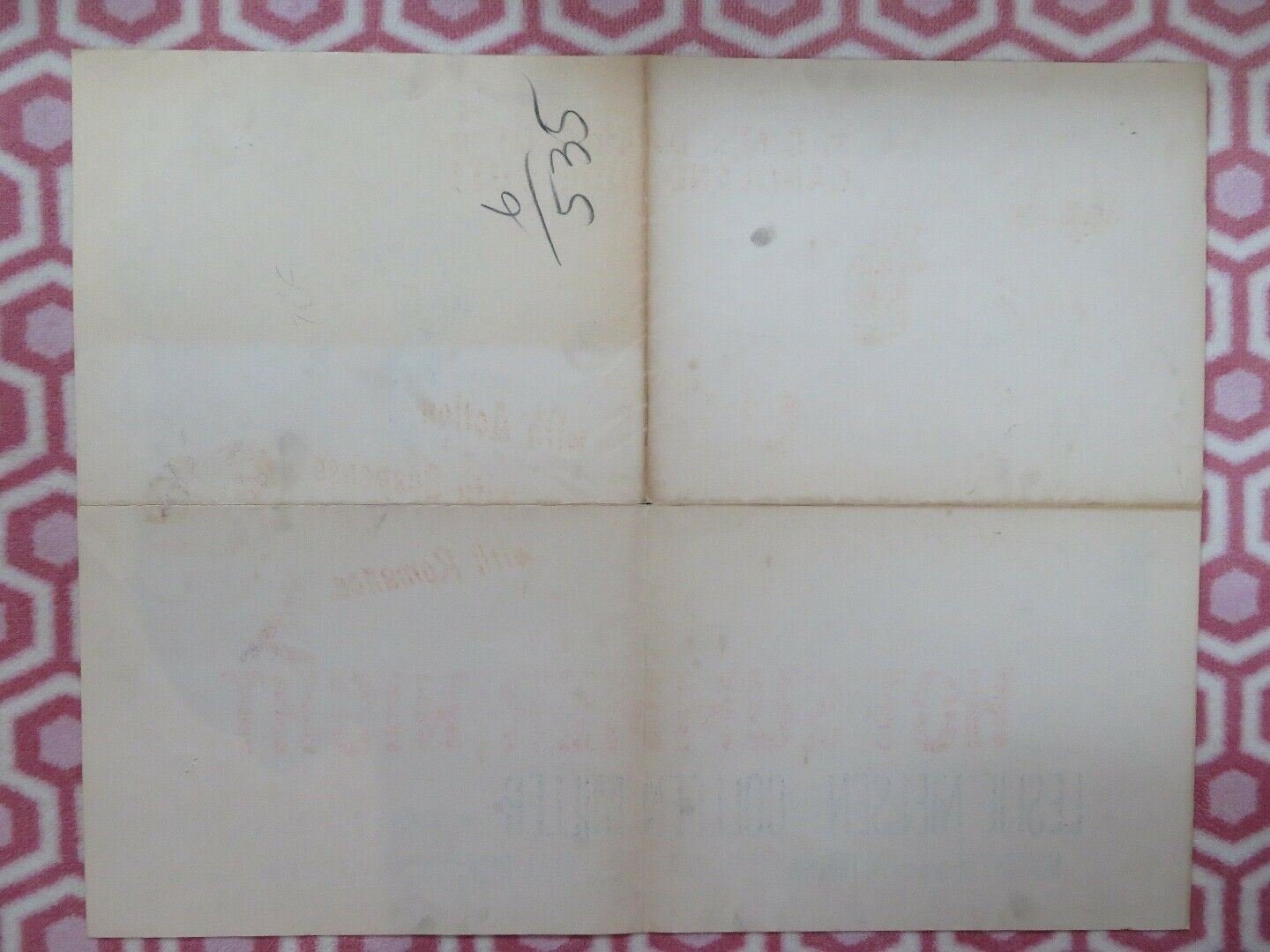 HOT SUMMER NIGHT US HALF SHEET (22"x 28") POSTER LESLIE NIELSEN 1956 Movie posters