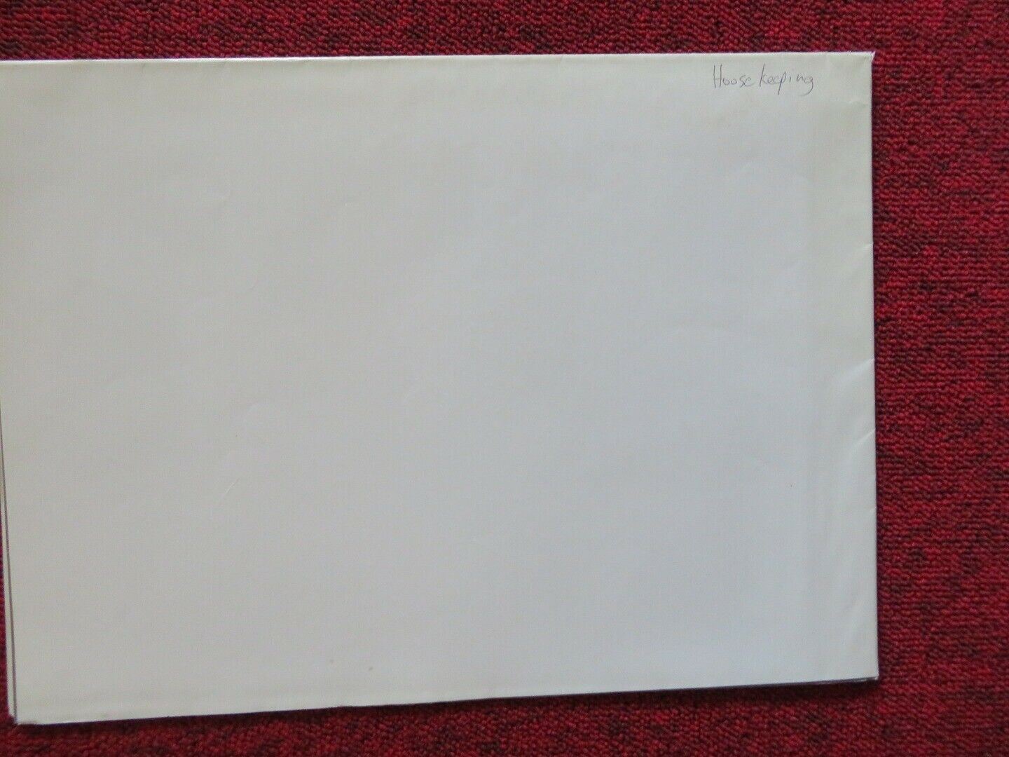 HOUSEKEEPING VIDEO VHS FOLDED US ONE SHEET POSTER CHRISTINE LAHTI 1987 - Rendezvous Cinema