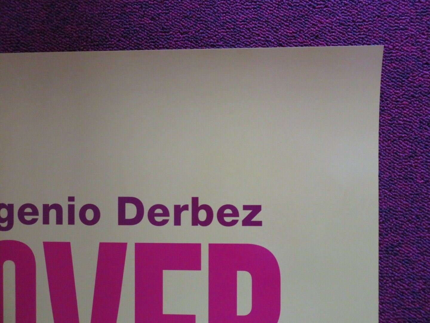 HOW TO BE A LATIN LOVER US ONE SHEET ROLLED POSTER EUGENIO DERBEZ 2017 Movie posters