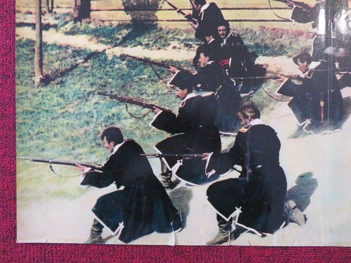 I BATTELLIERI DEL VOLGA / PRISONER OF VOLGA ITALIAN FOTOBUSTA POSTER JOHN DEREK Movie posters