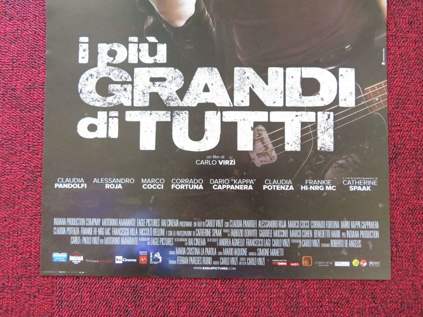 I PIU GRANDI DI TUTTI PERFETTI ITALIAN LOCANDINA POSTER CLAUDIA PANDOLFI 2011 Rendezvous Cinema Movie posters